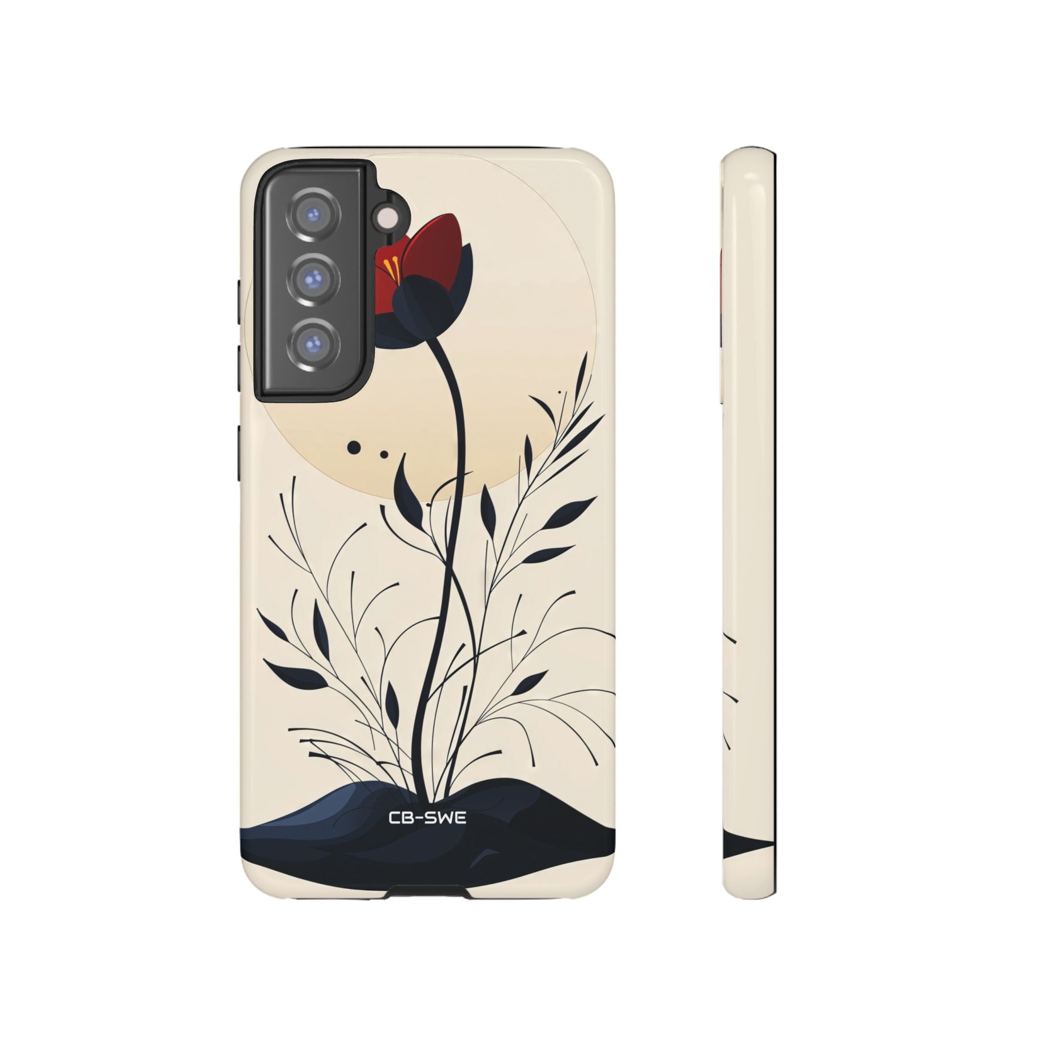 Red Flower Blossom - Samsung Case