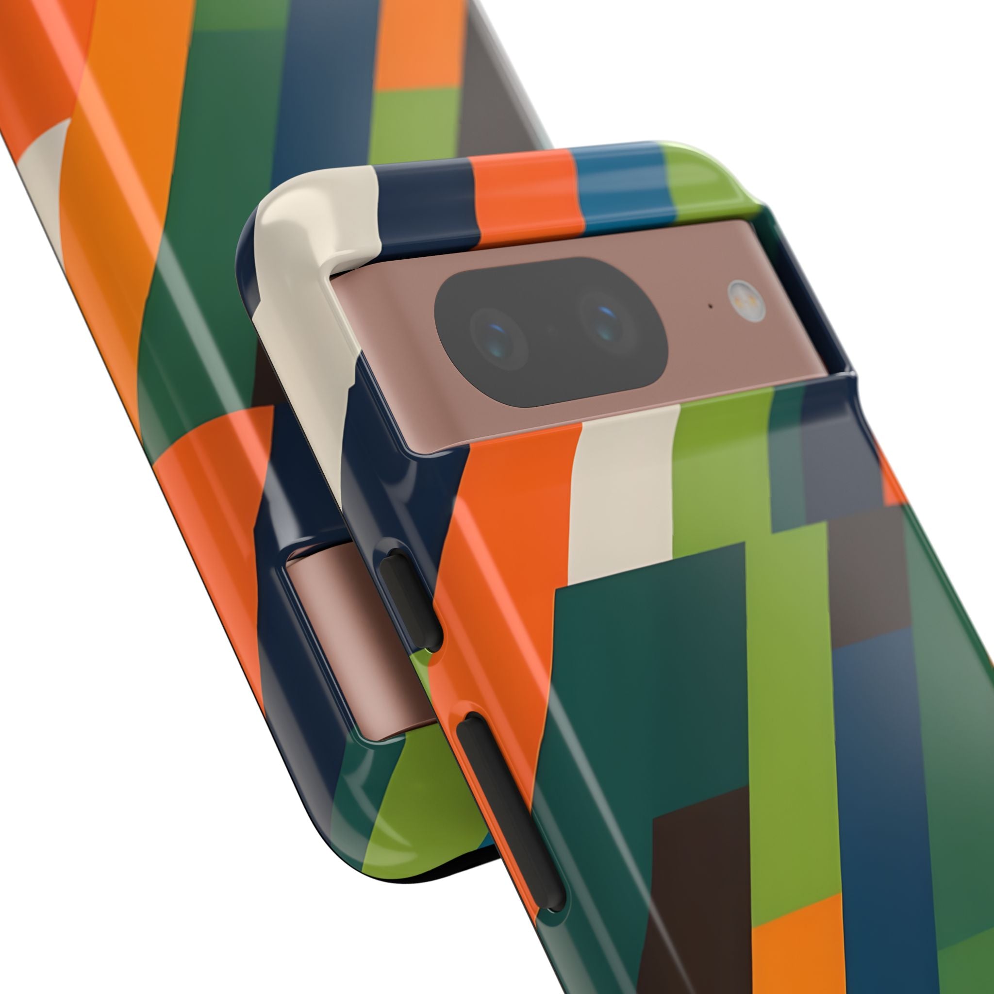 Diagonal Blaze Google Pixel 8 Case - Tough