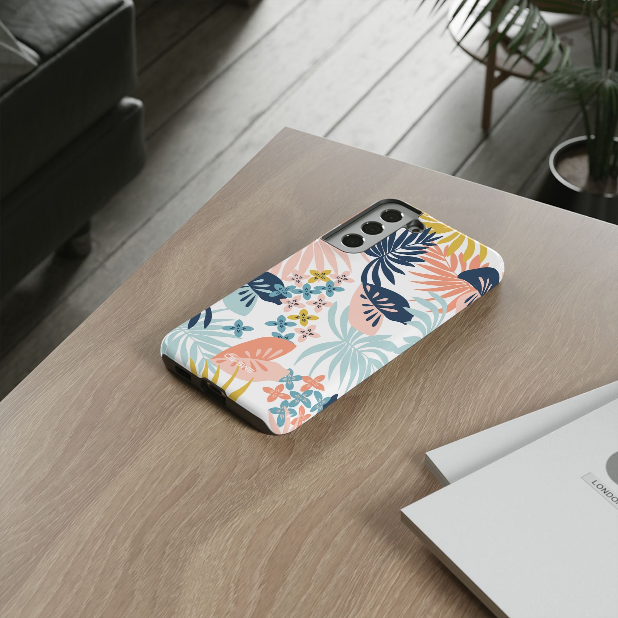 Tropical Foliage Blooms - Samsung Case