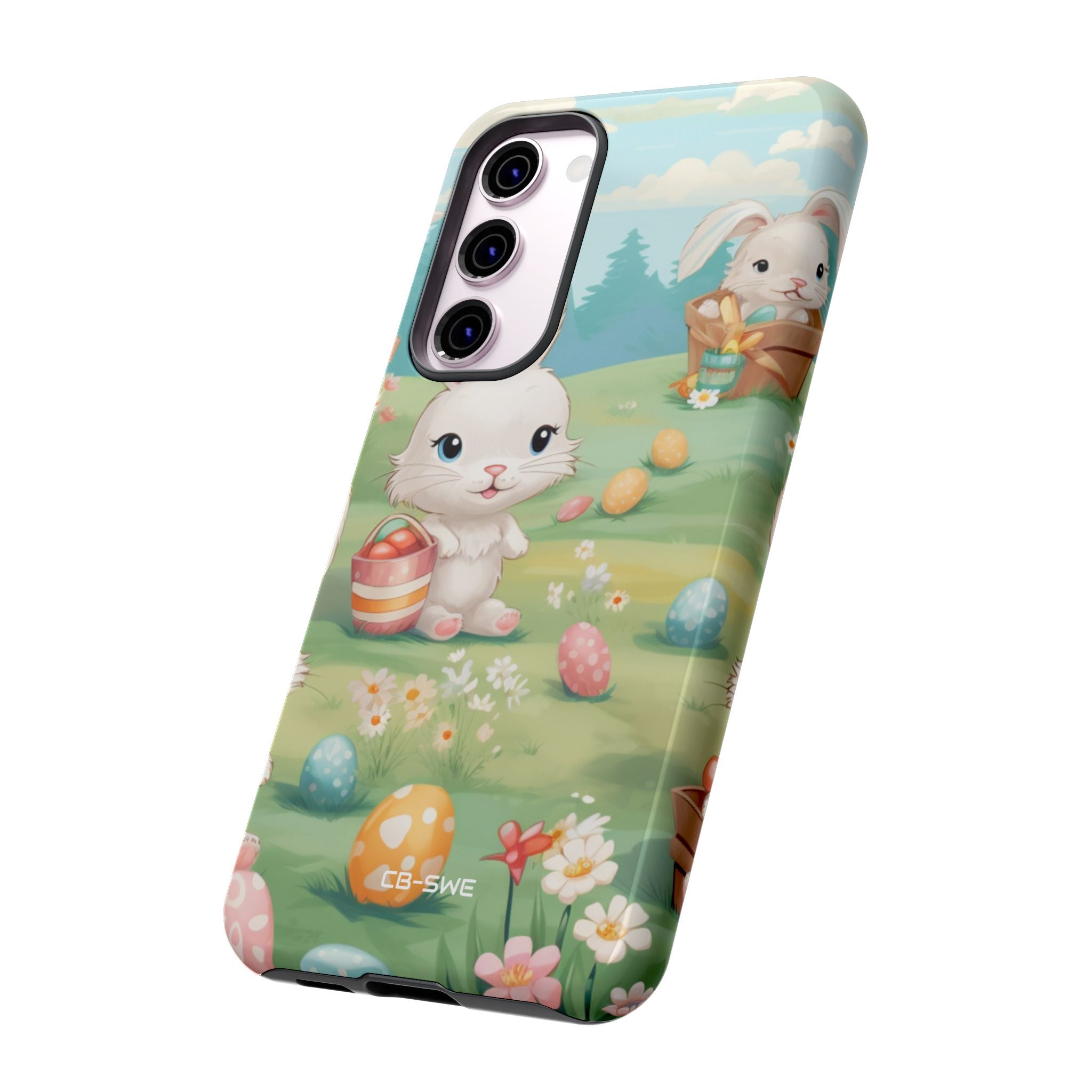 Bunnies Hunt Eggs - Samsung Case