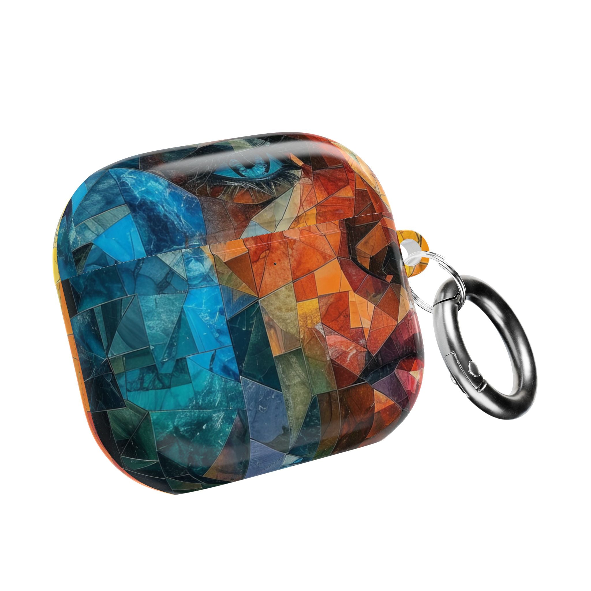 Mosaic Gaze Blue - AirPods Case