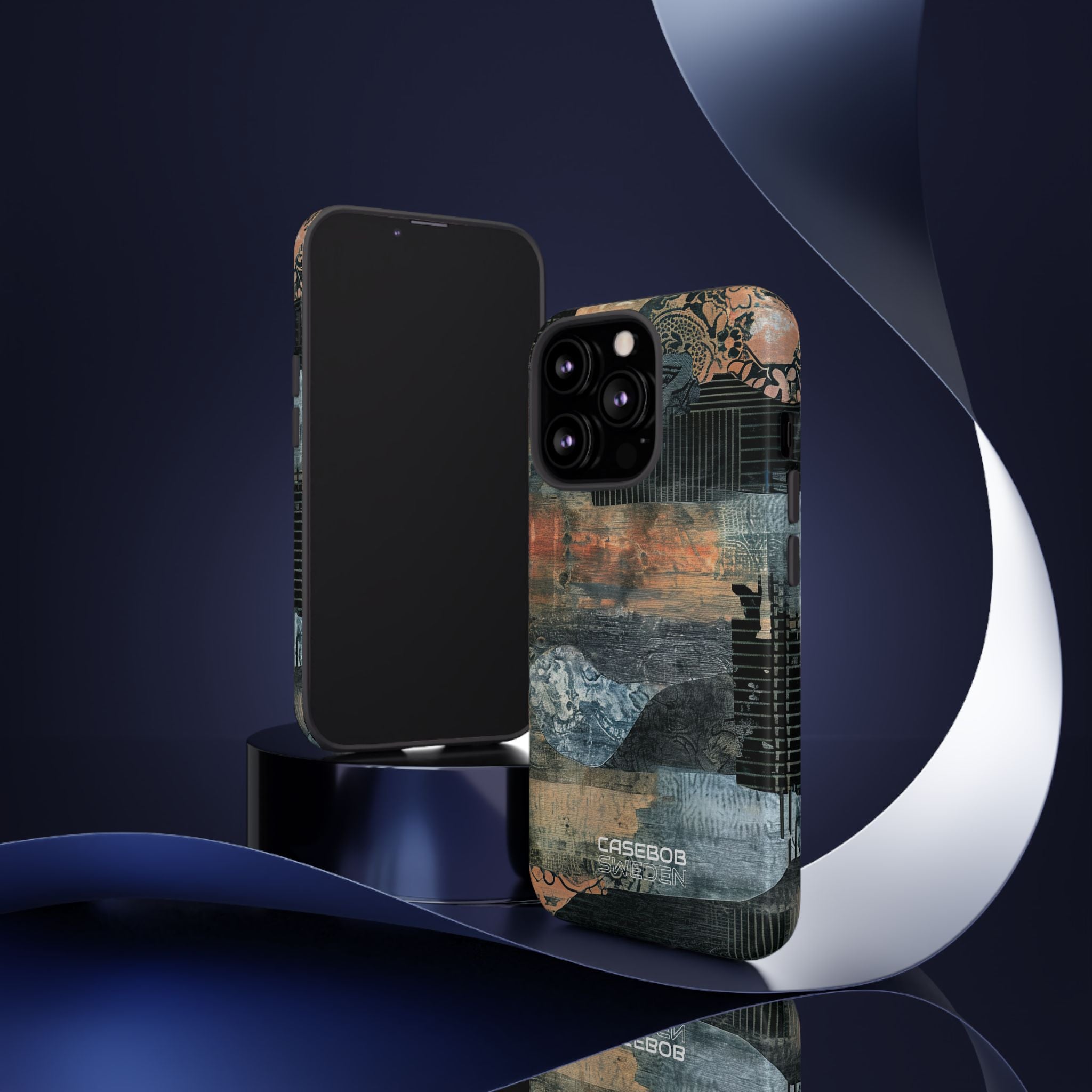 Rust Bloom Tangle iPhone 13 - Tough