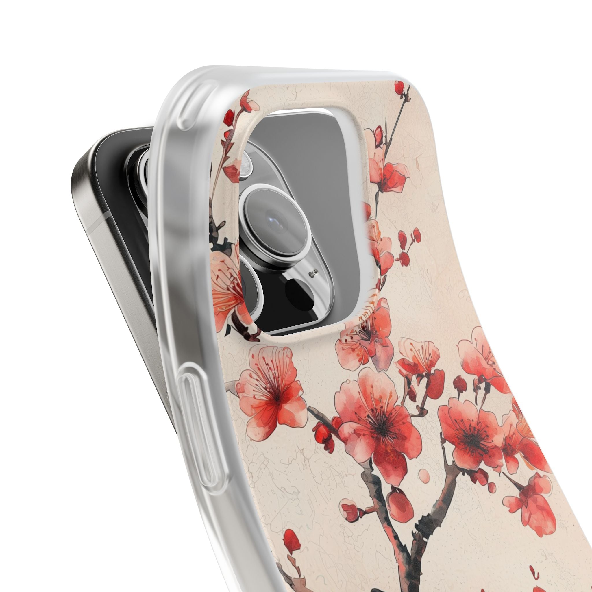 Blossom Shadow iPhone 16 Pro Case - Soft