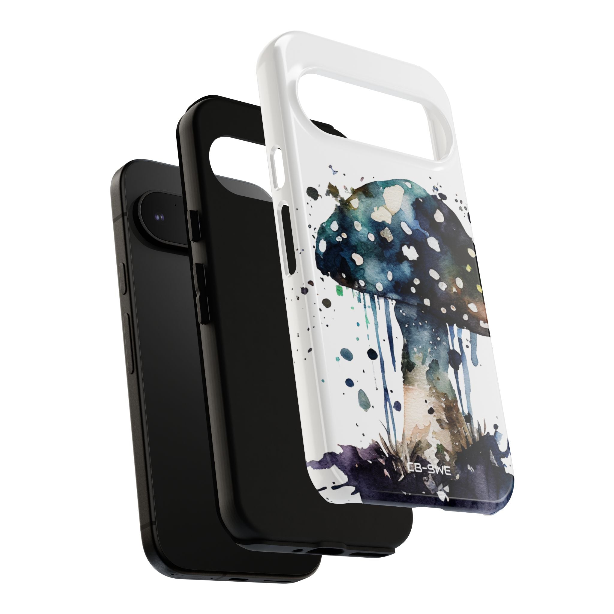 Whimsical Watercolor Mushroom - Google Pixel Case