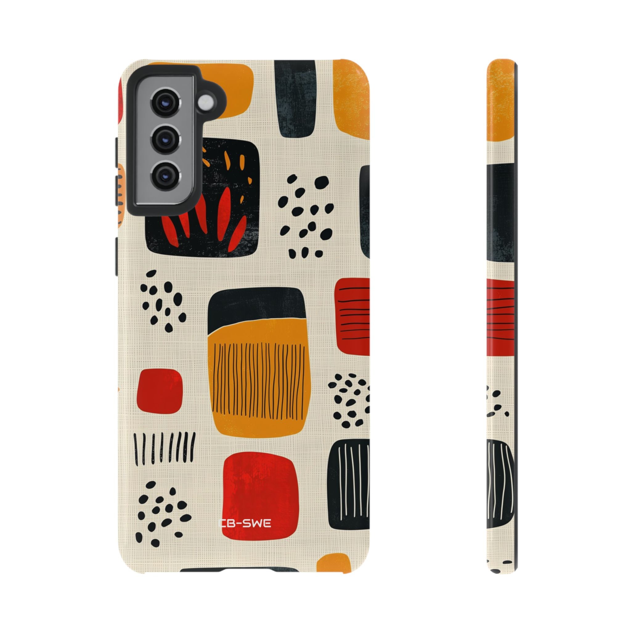 Vibrant Shapes Dance - Samsung Case