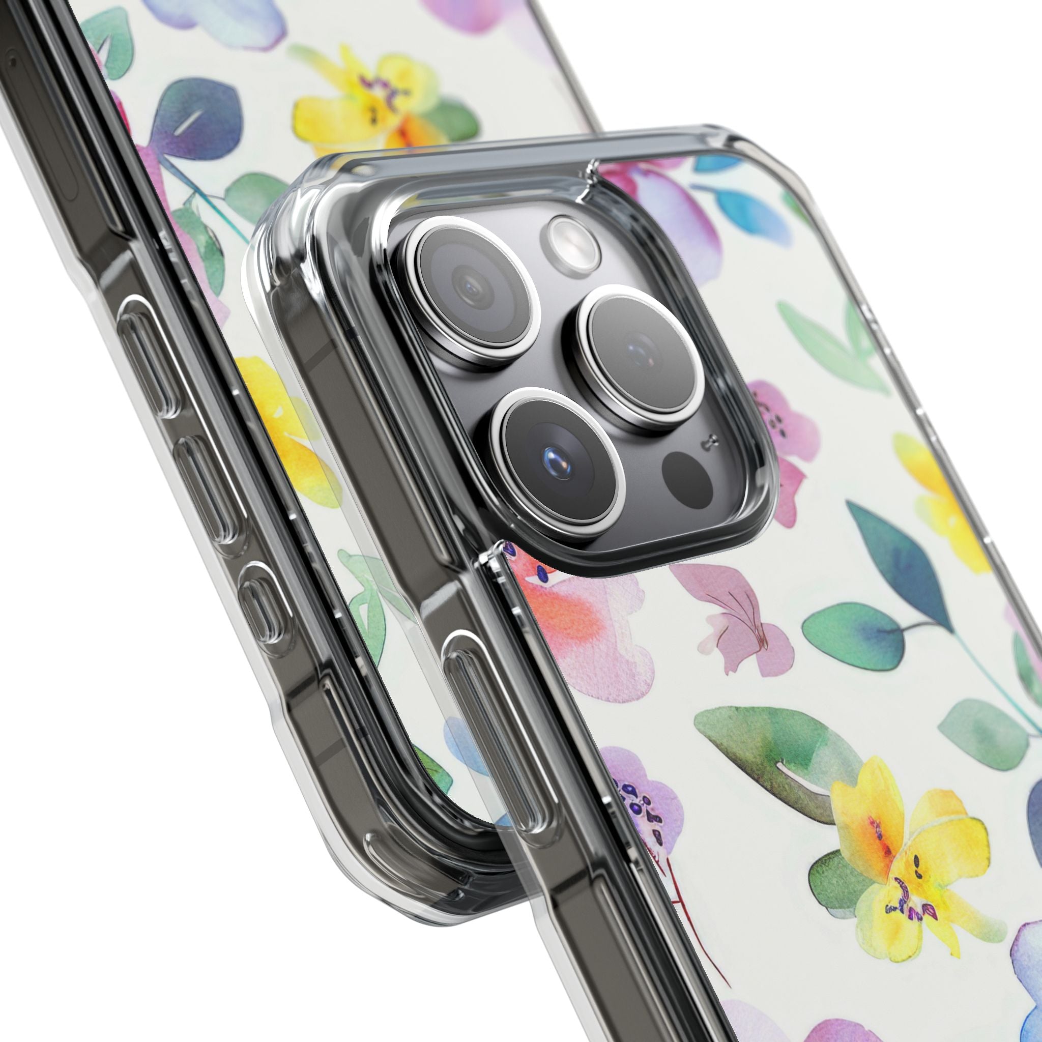 Whimsical Watercolor Florals iPhone Case - Impact