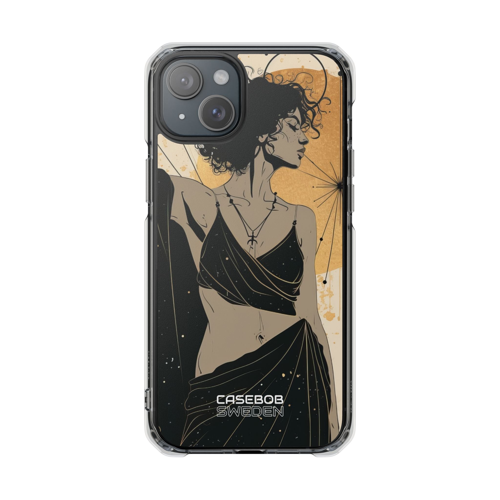 Golden Silence Motion iPhone 15 - Impact Clear+