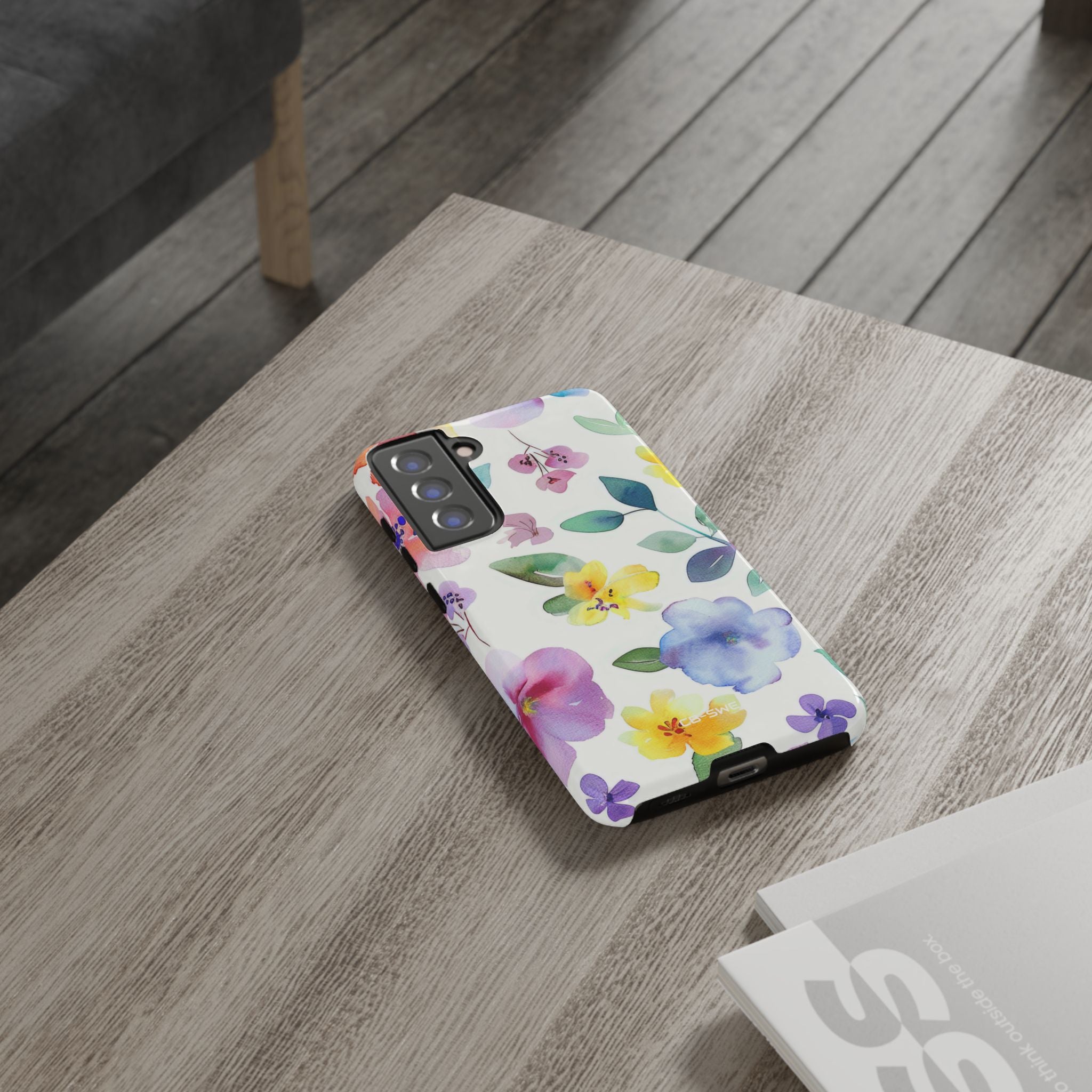 Whimsical Watercolor Florals - Samsung Case