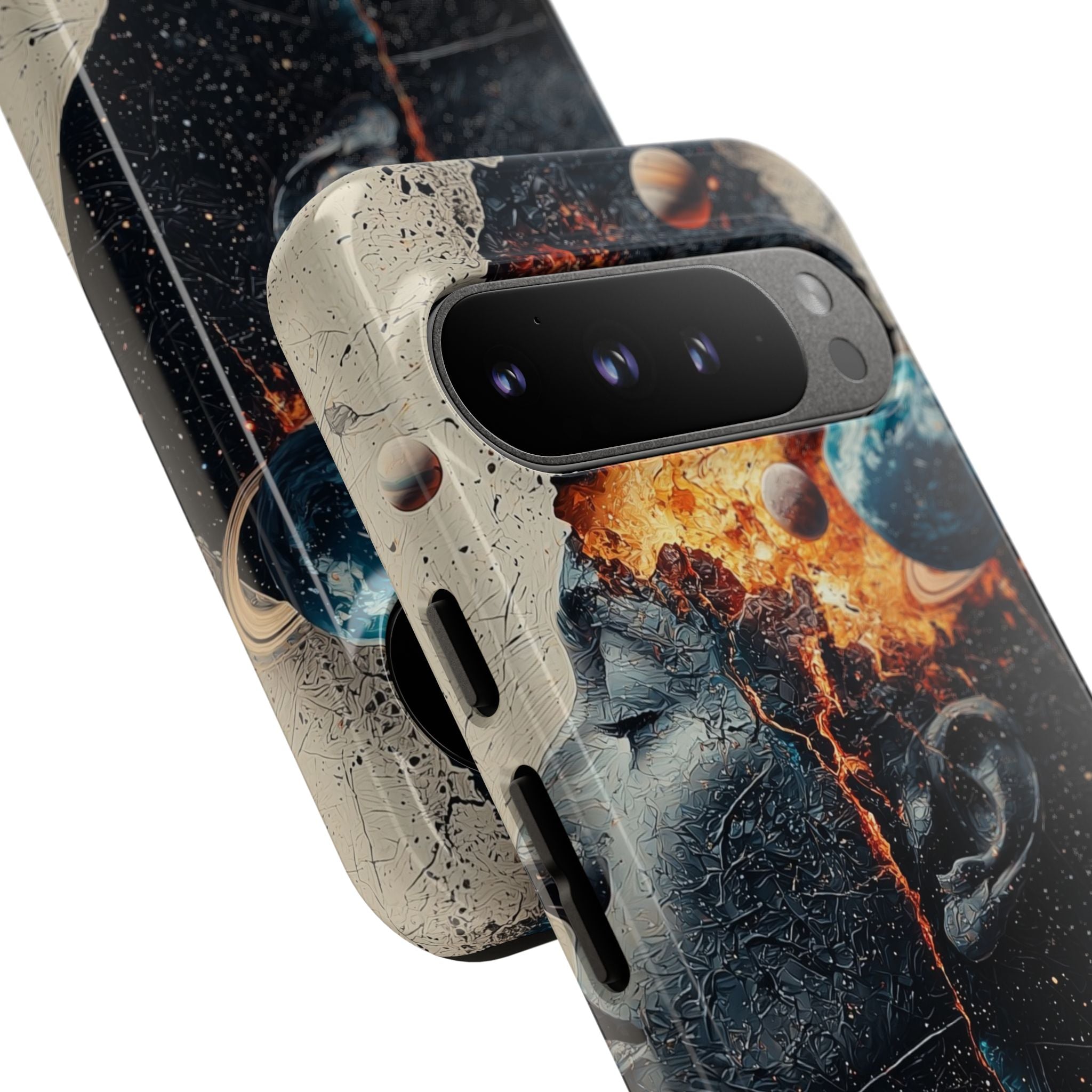 Cosmic Mind Erupts - Google Pixel Case