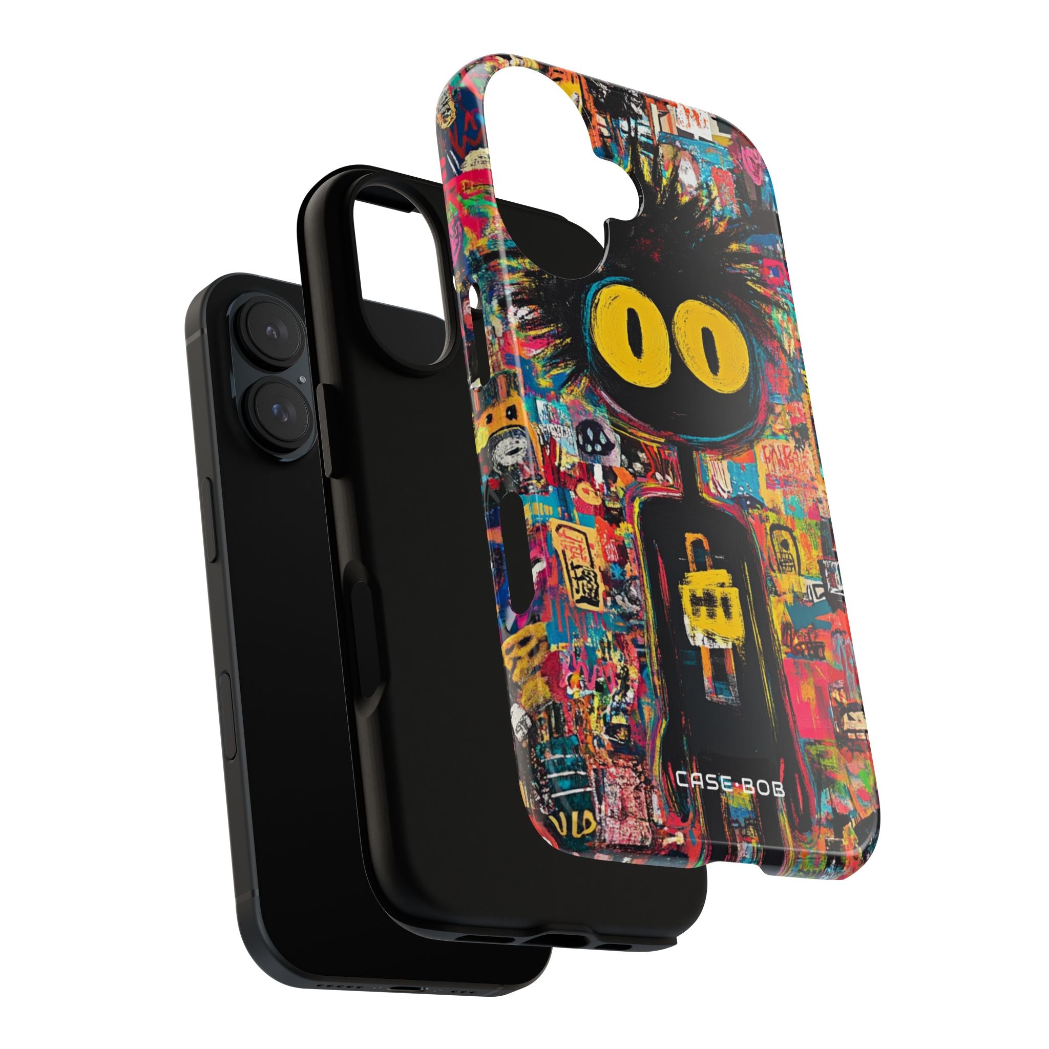 Spiky Shadow iPhone 16 Case - Tough