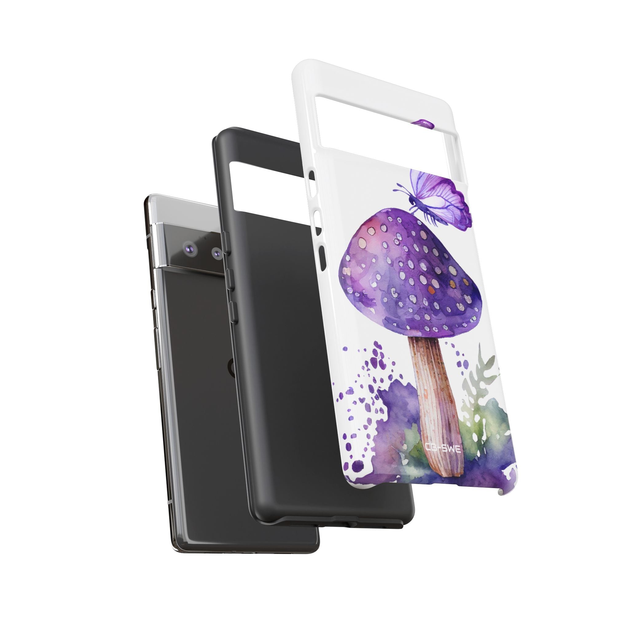 Whimsical Butterfly Perch - Google Pixel Case