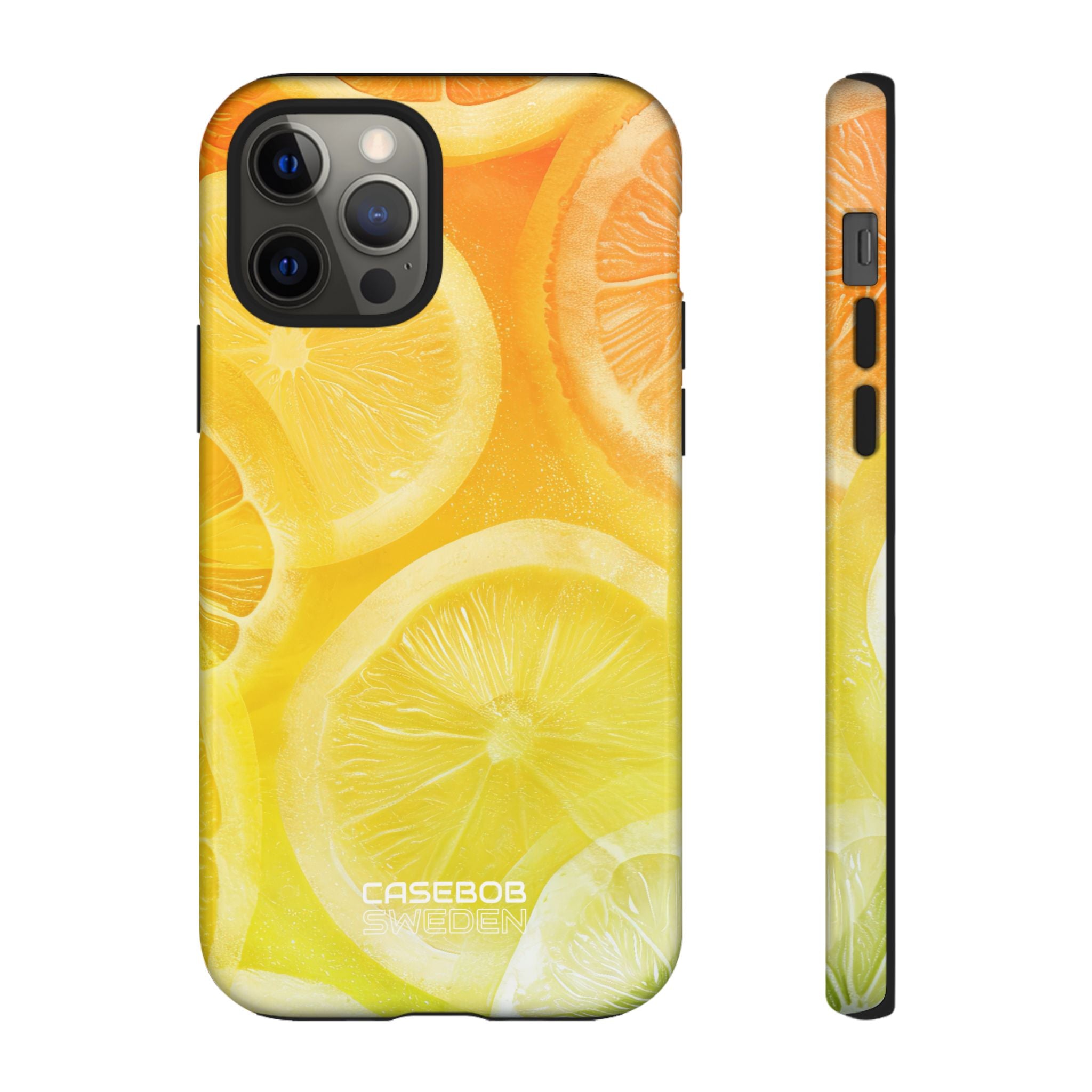 Citrus Splash Burst iPhone 12 - Tough