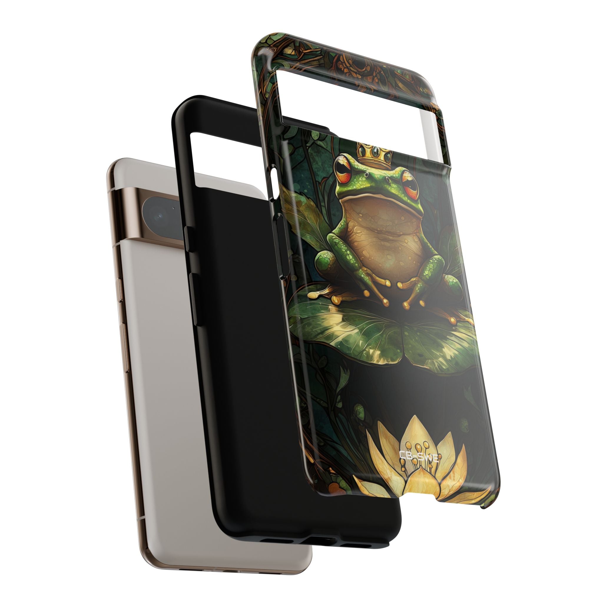 Crowned Frog Rests - Google Pixel Case