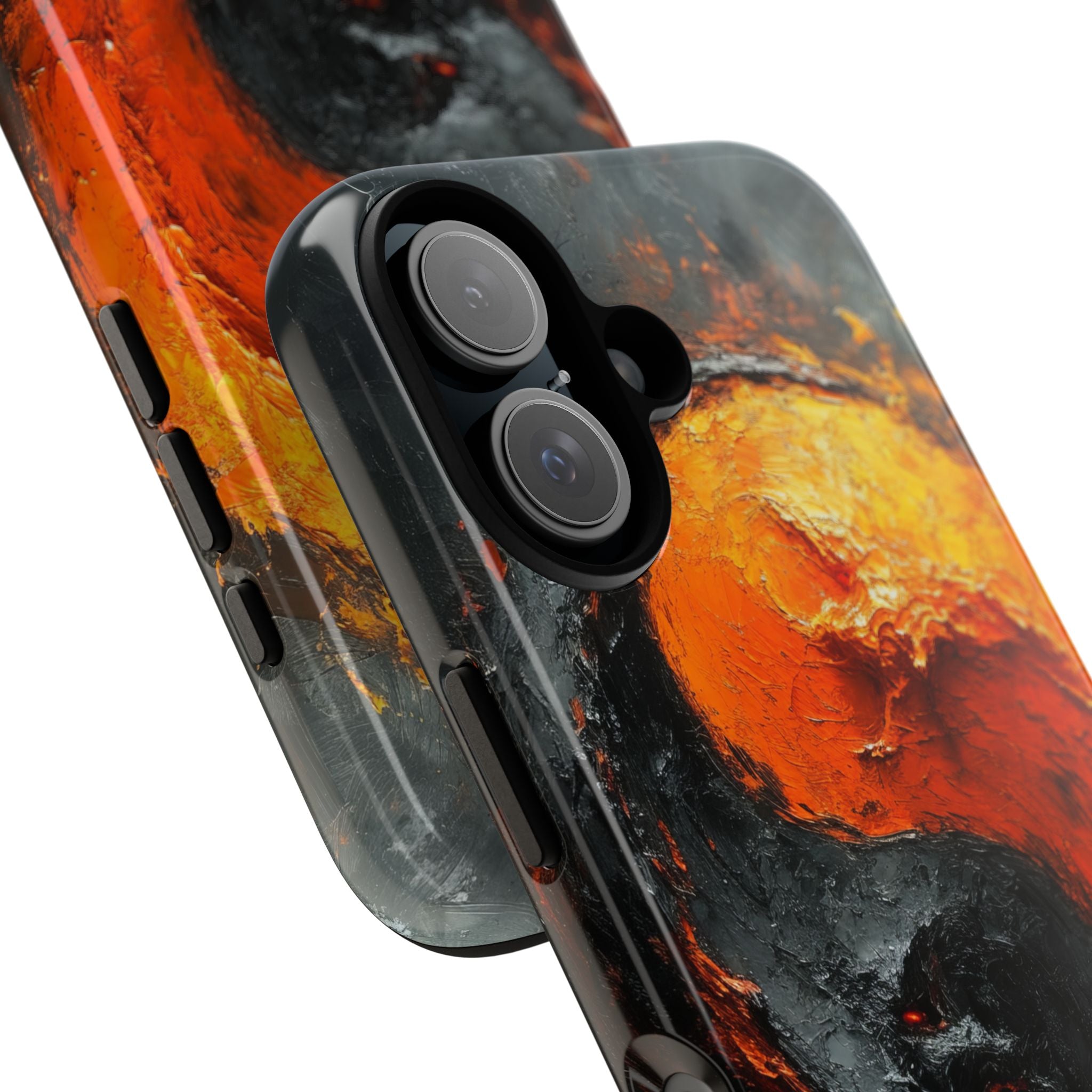 Molten Yin-Yang iPhone 16 Case - Tough