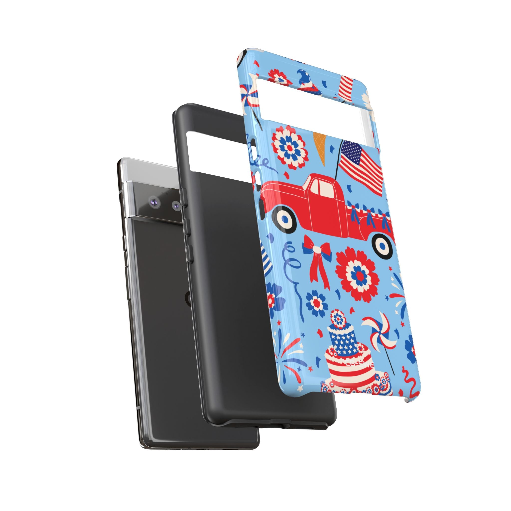 Festive Truck Parade - Google Pixel Case
