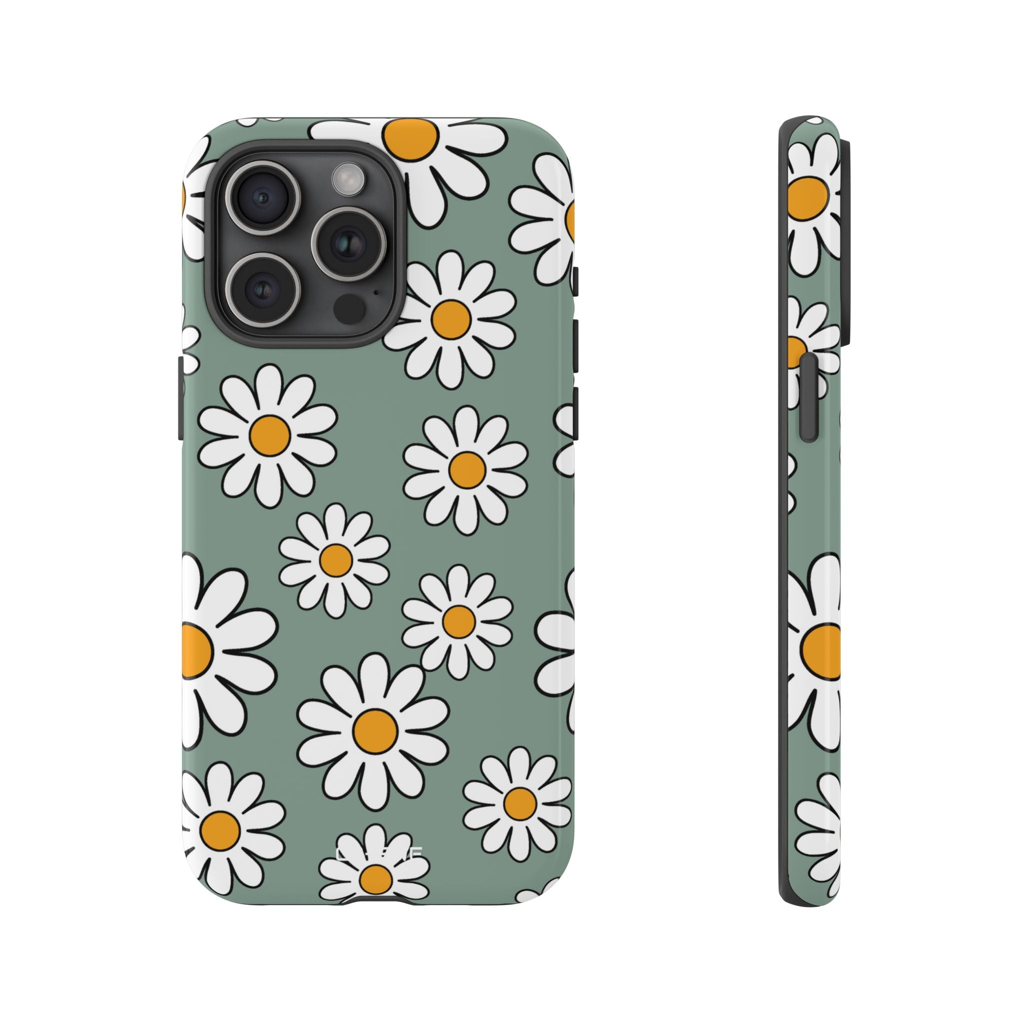 Daisies Dance Playfully - iPhone Case