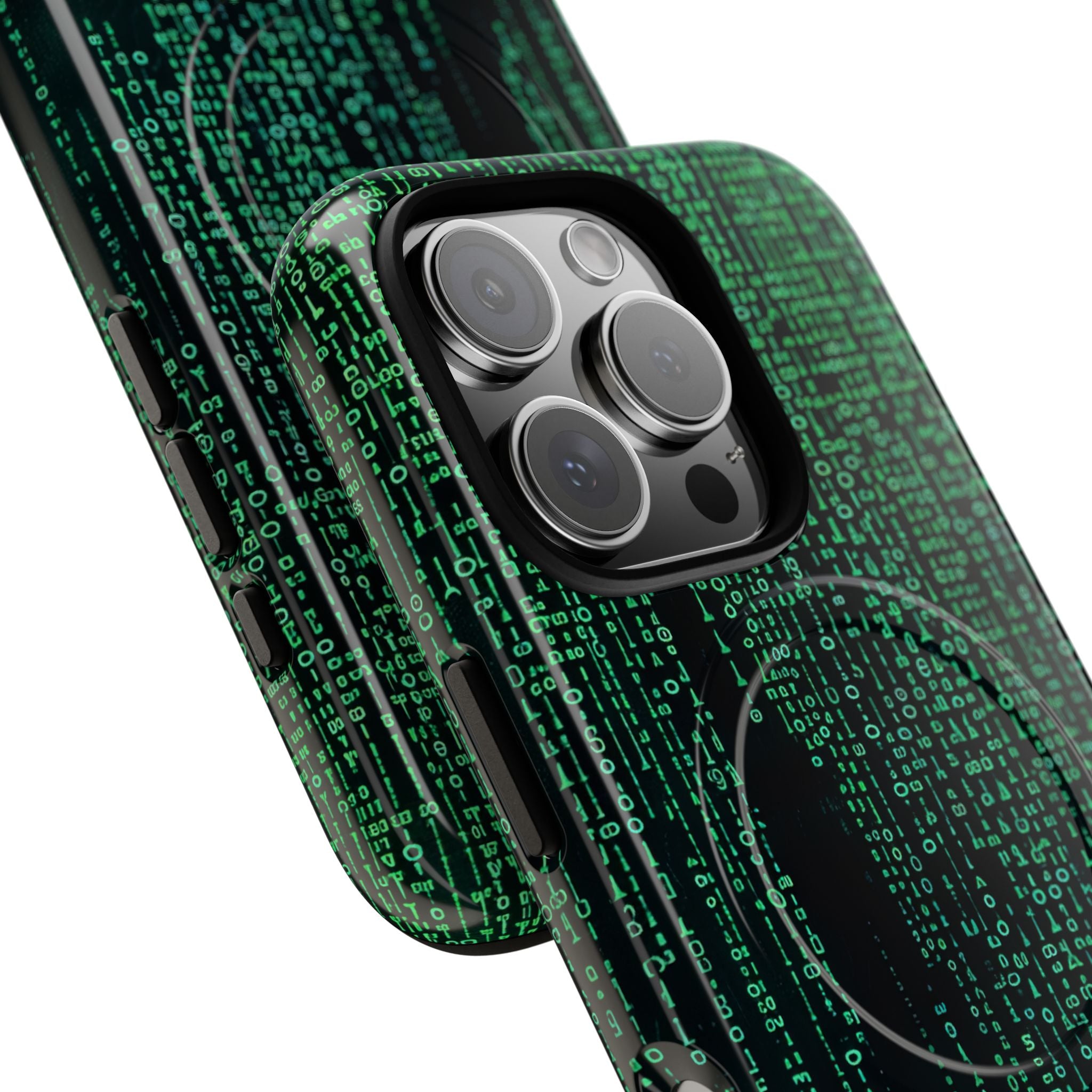Neon Data Stream iPhone 16 - Tough+