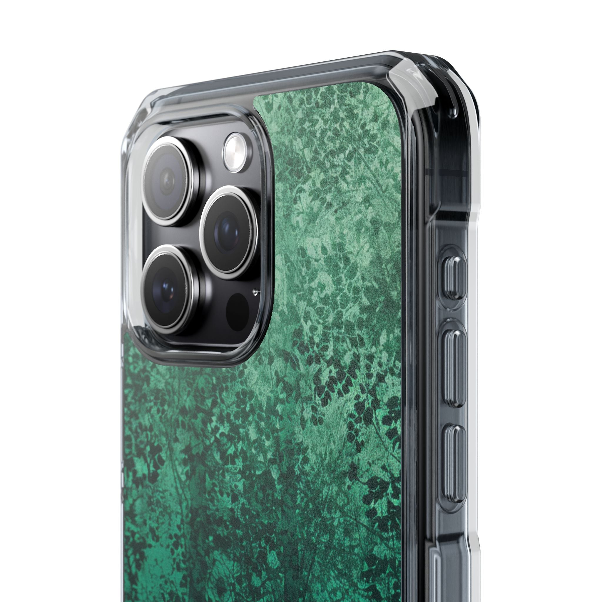 Verdant Forest Canopy iPhone 15 - Impact Clear+