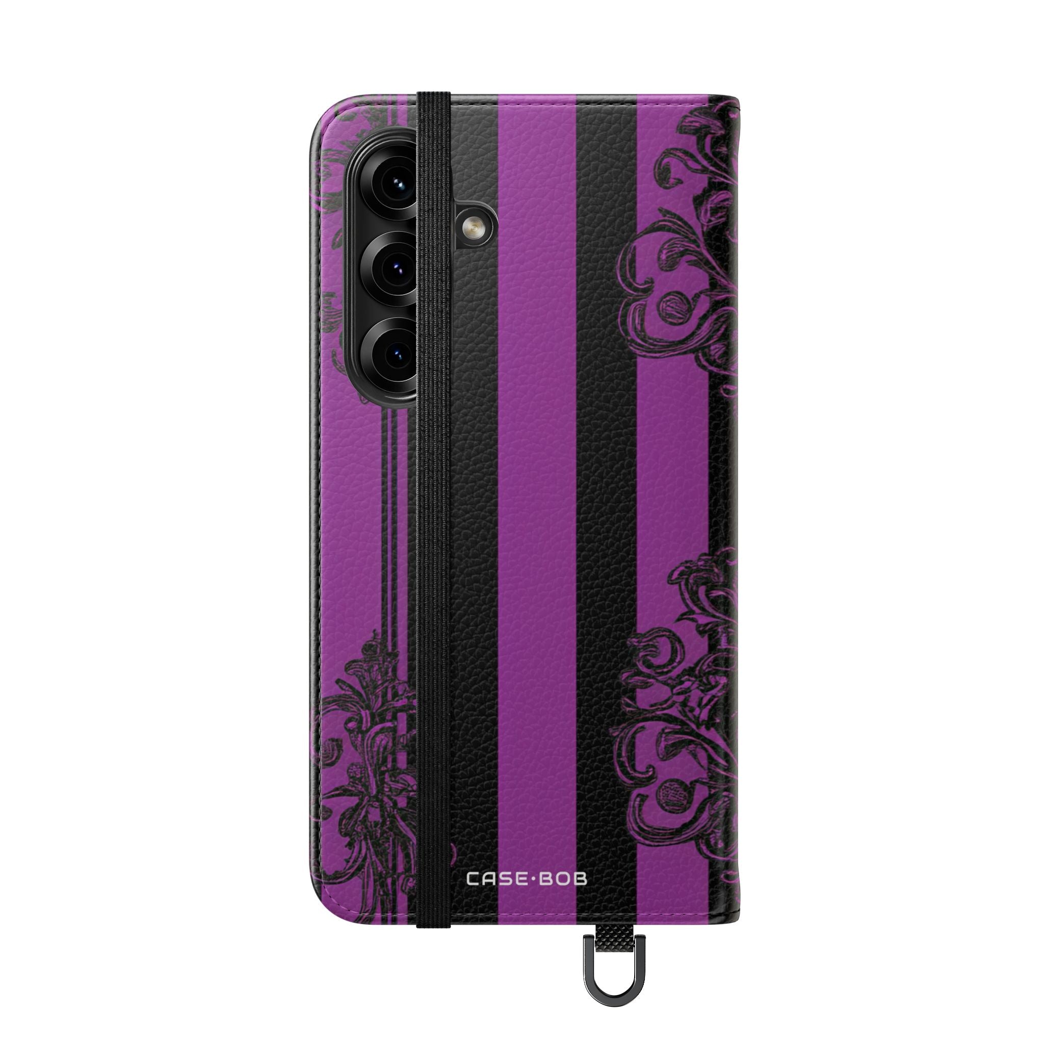 Baroque Stripes - Samsung S25 Case - Wallet
