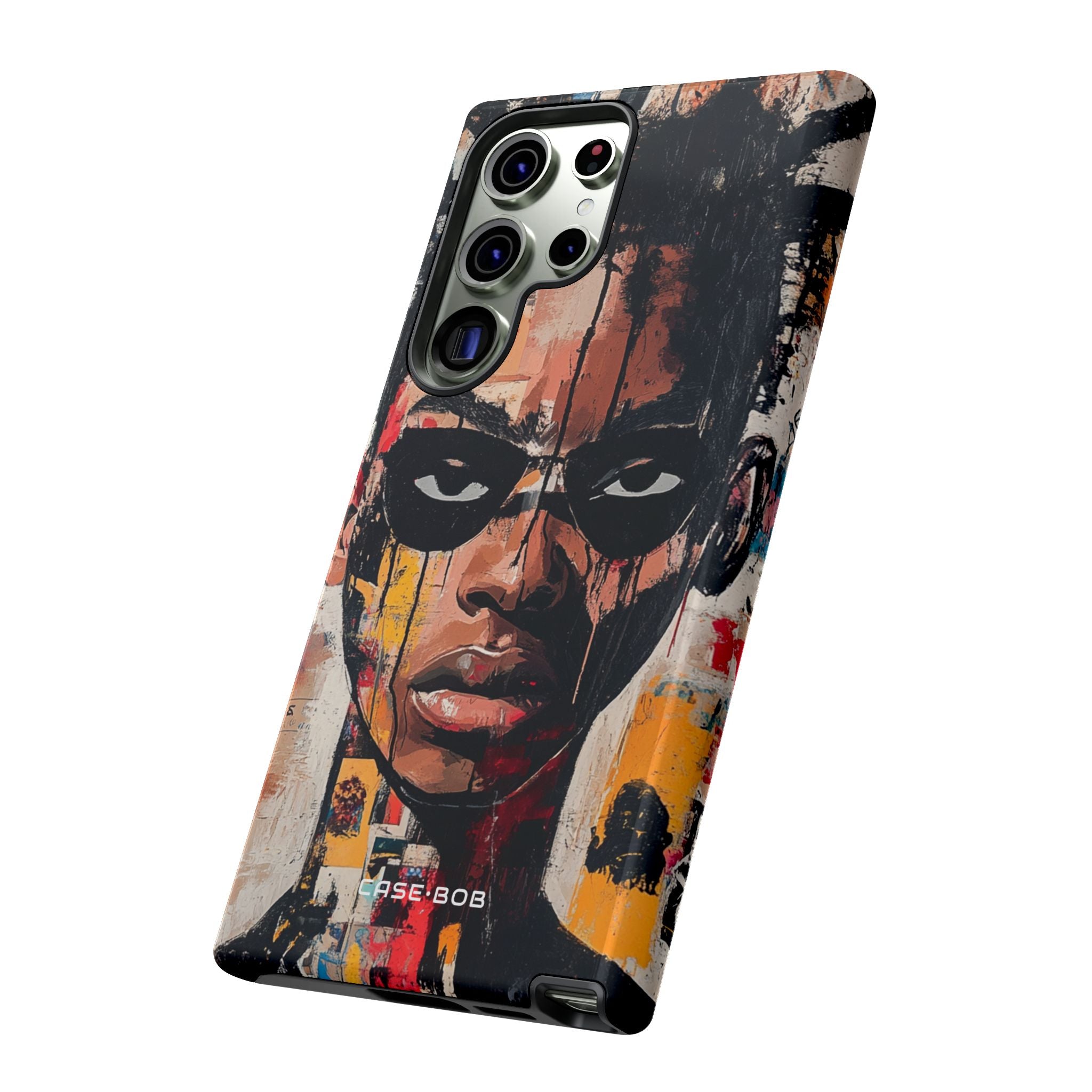 Masked Portrait Drips Samsung S23 Ultra Case - Tough