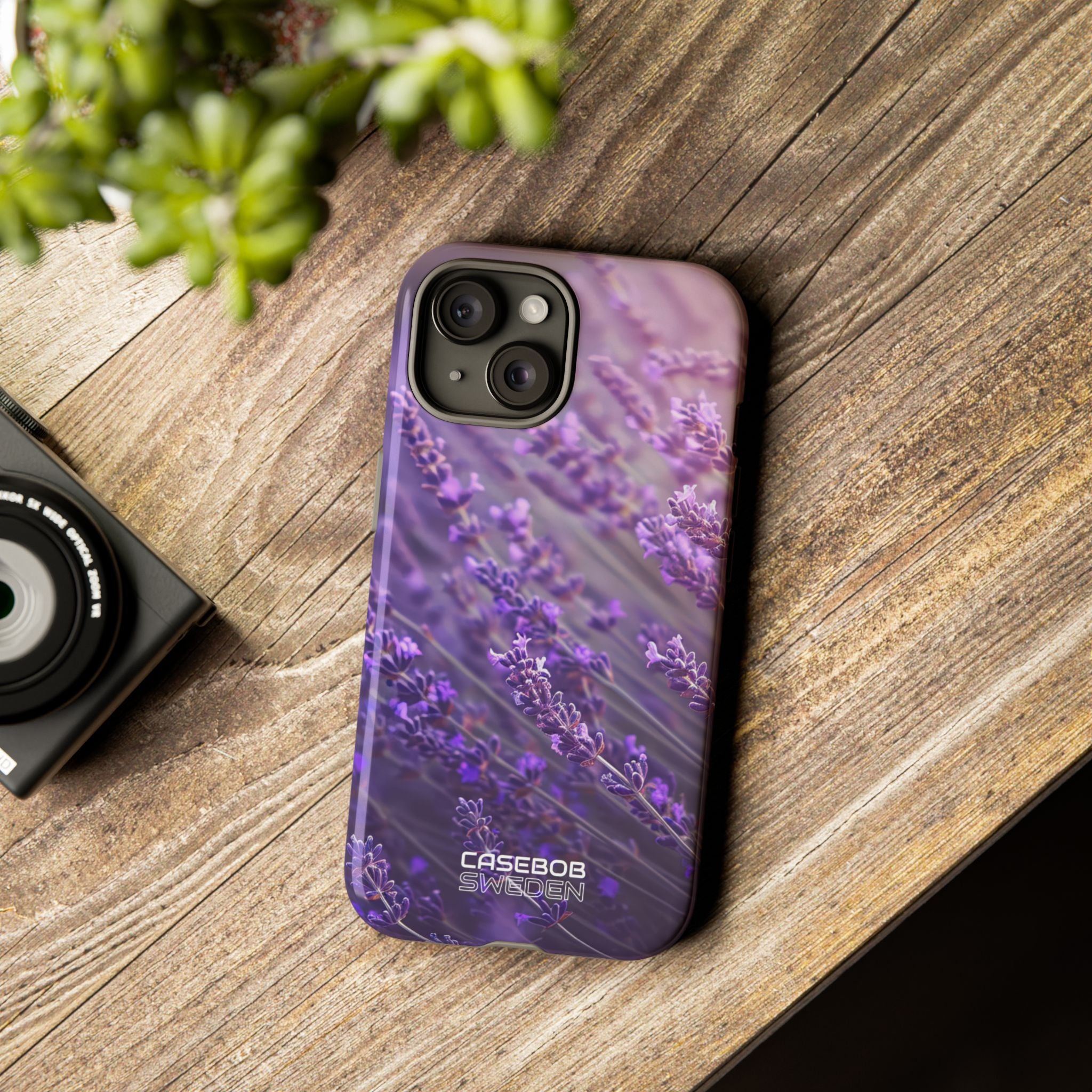 Lavendel Droomlandschap iPhone 15 - Tough