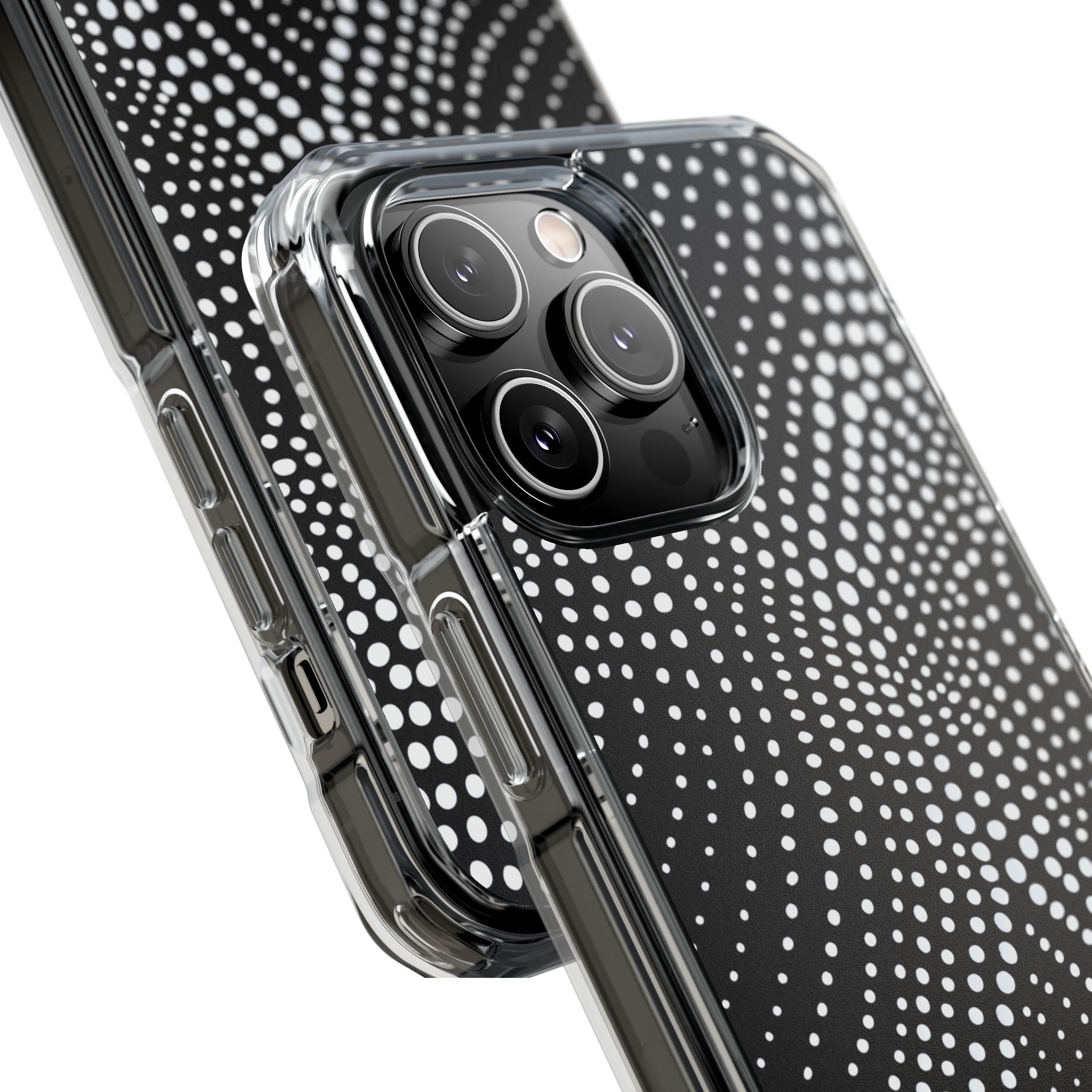Waves of Dots iPhone 14 - Impact Clear+