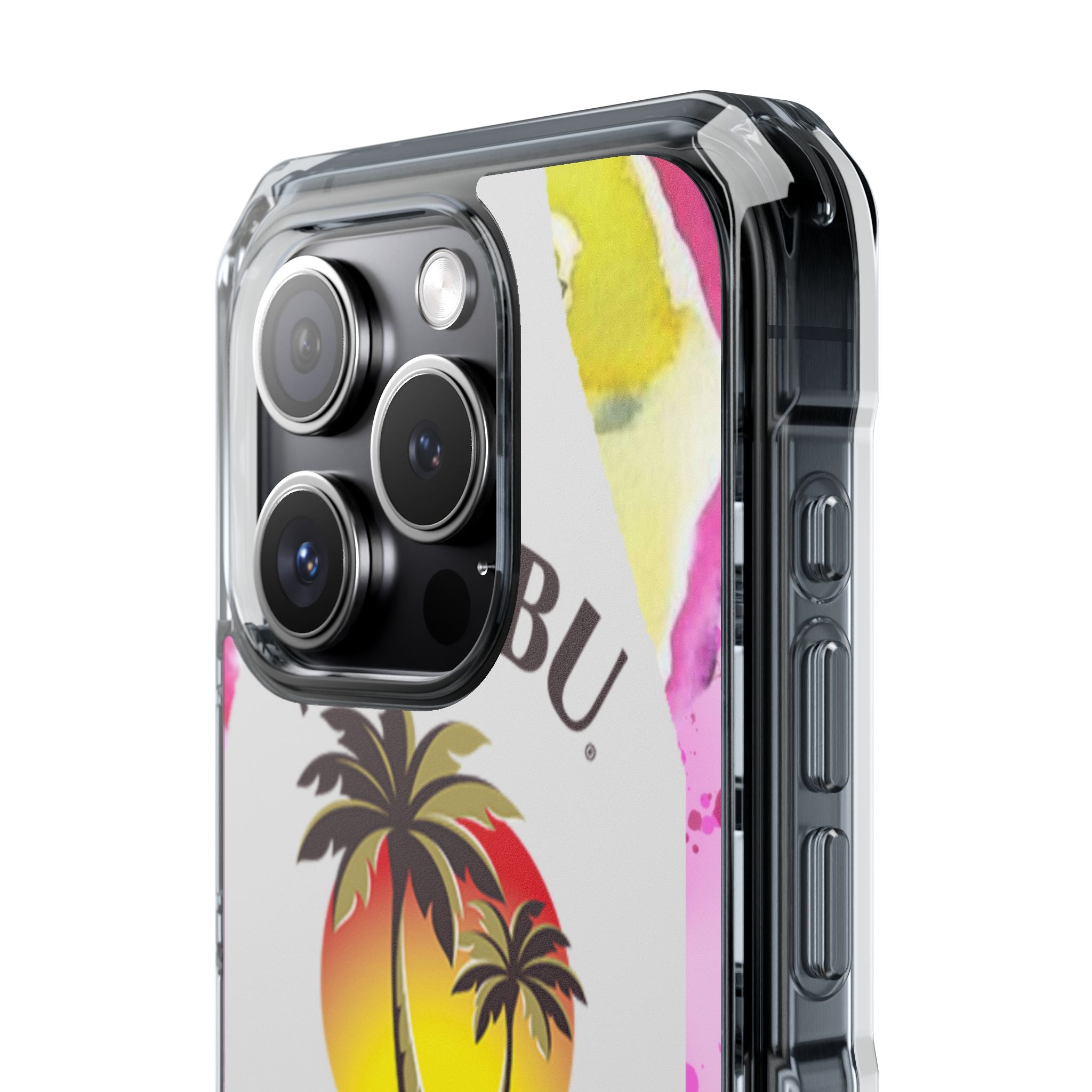 Tropical Sunset Splash iPhone Case - Impact