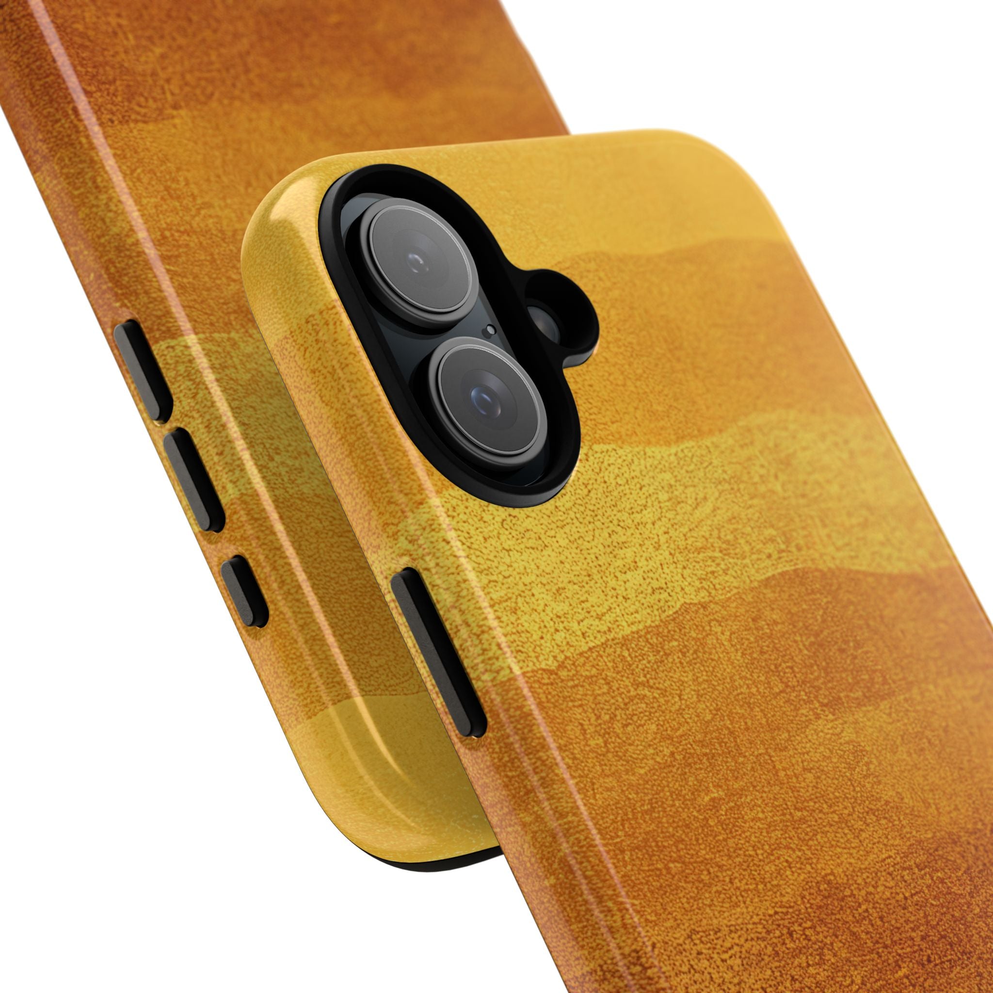 Golden Horizon Layers iPhone 16 - Resistente
