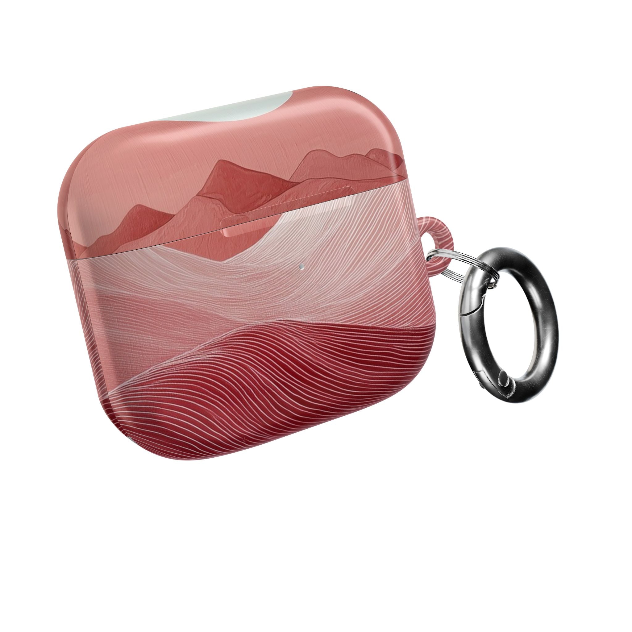 Valkoinen Orb Dunes - AirPods Case