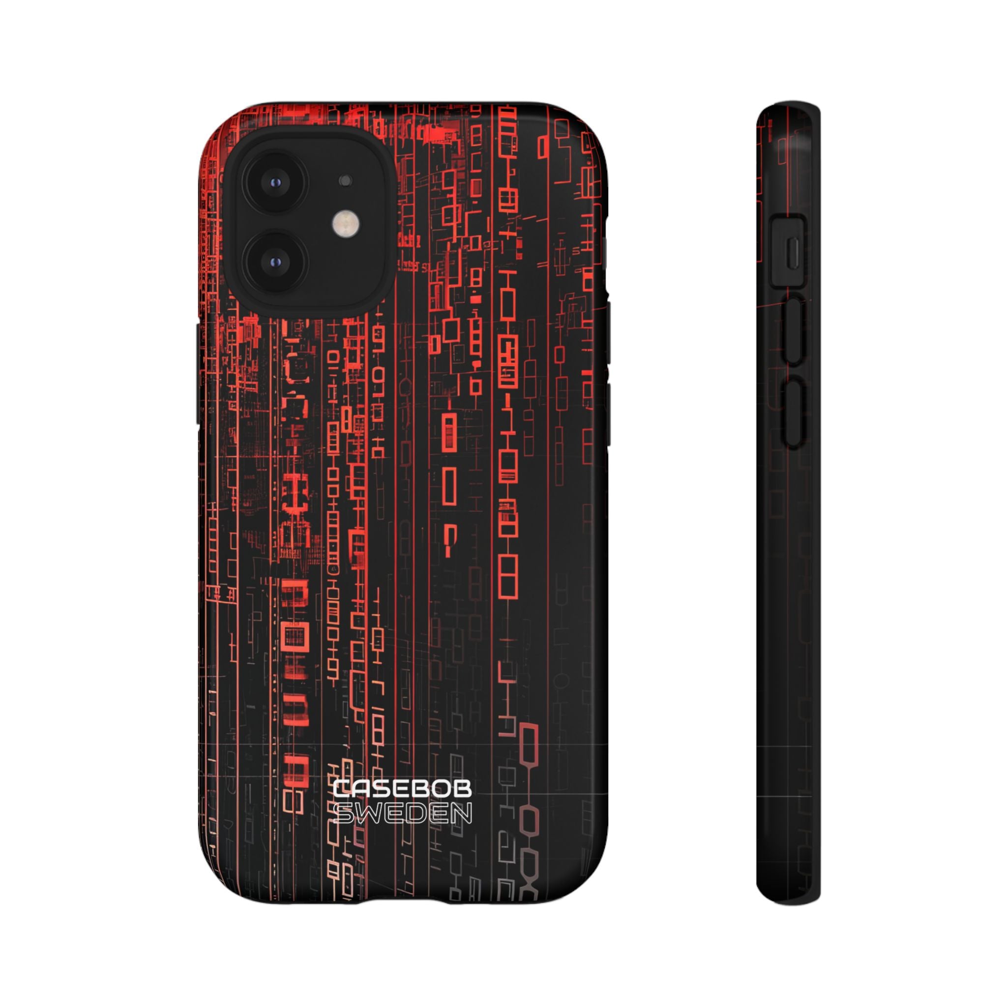 Neon Circuit Dreams iPhone 12 - Tough