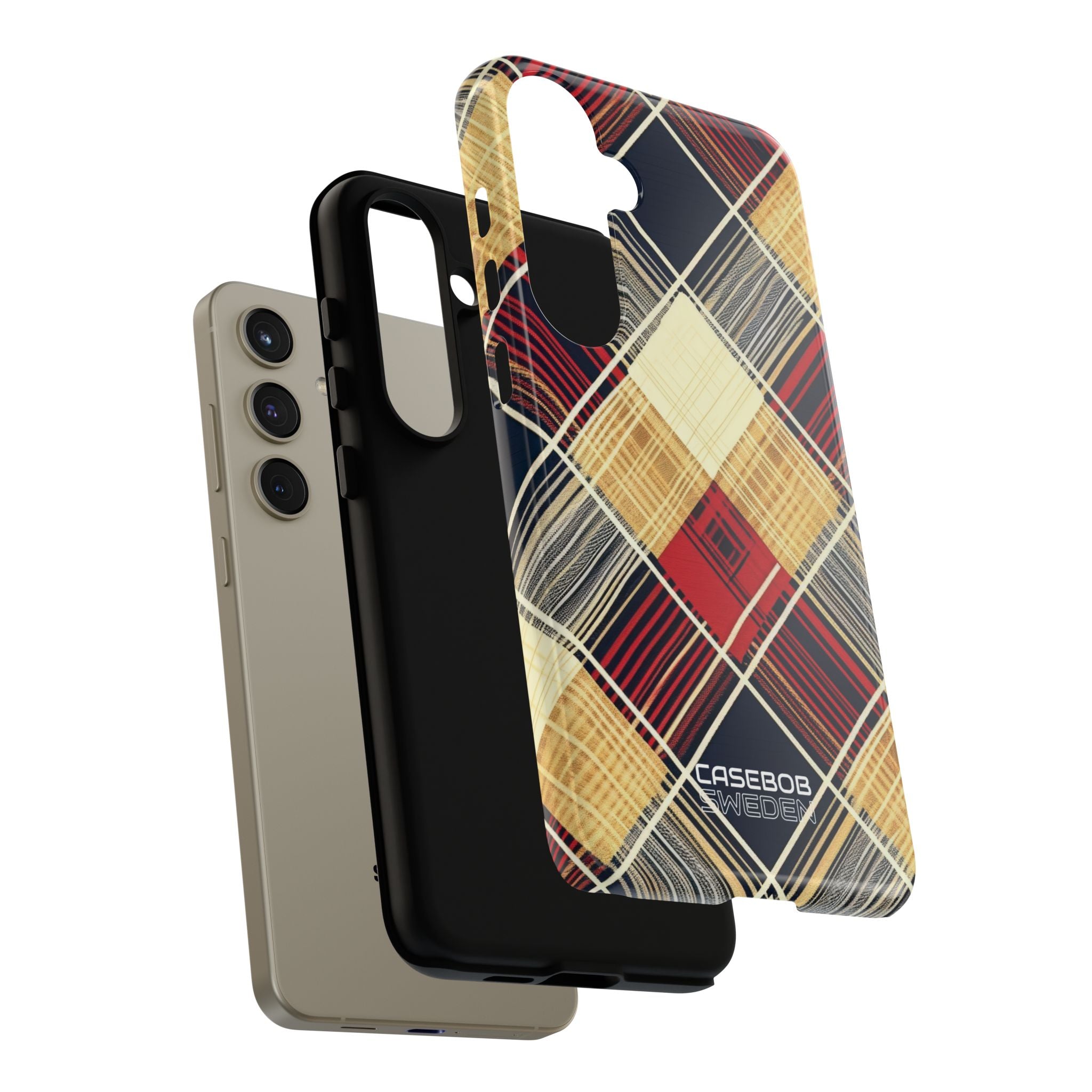 Plaid Diamond Tapestry Samsung S24 - Tough