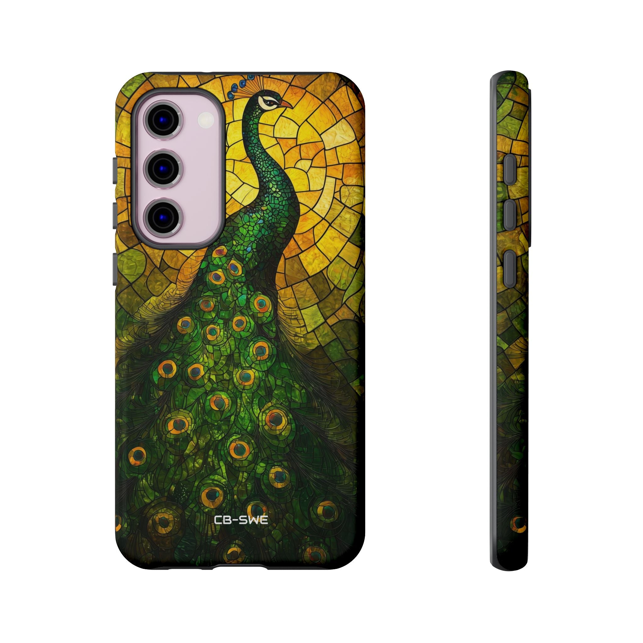 Peacock Spreads Light - Samsung Case