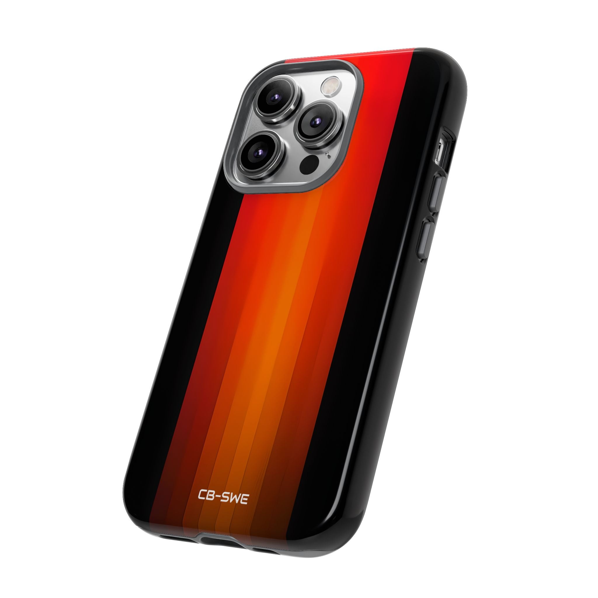 Fiery Symmetry Blaze - iPhone Case