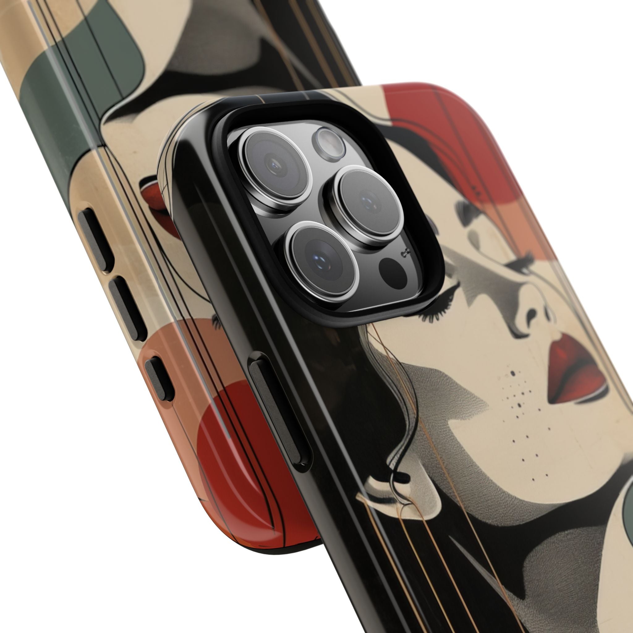 Calm Retro Muse iPhone 16 - Tough