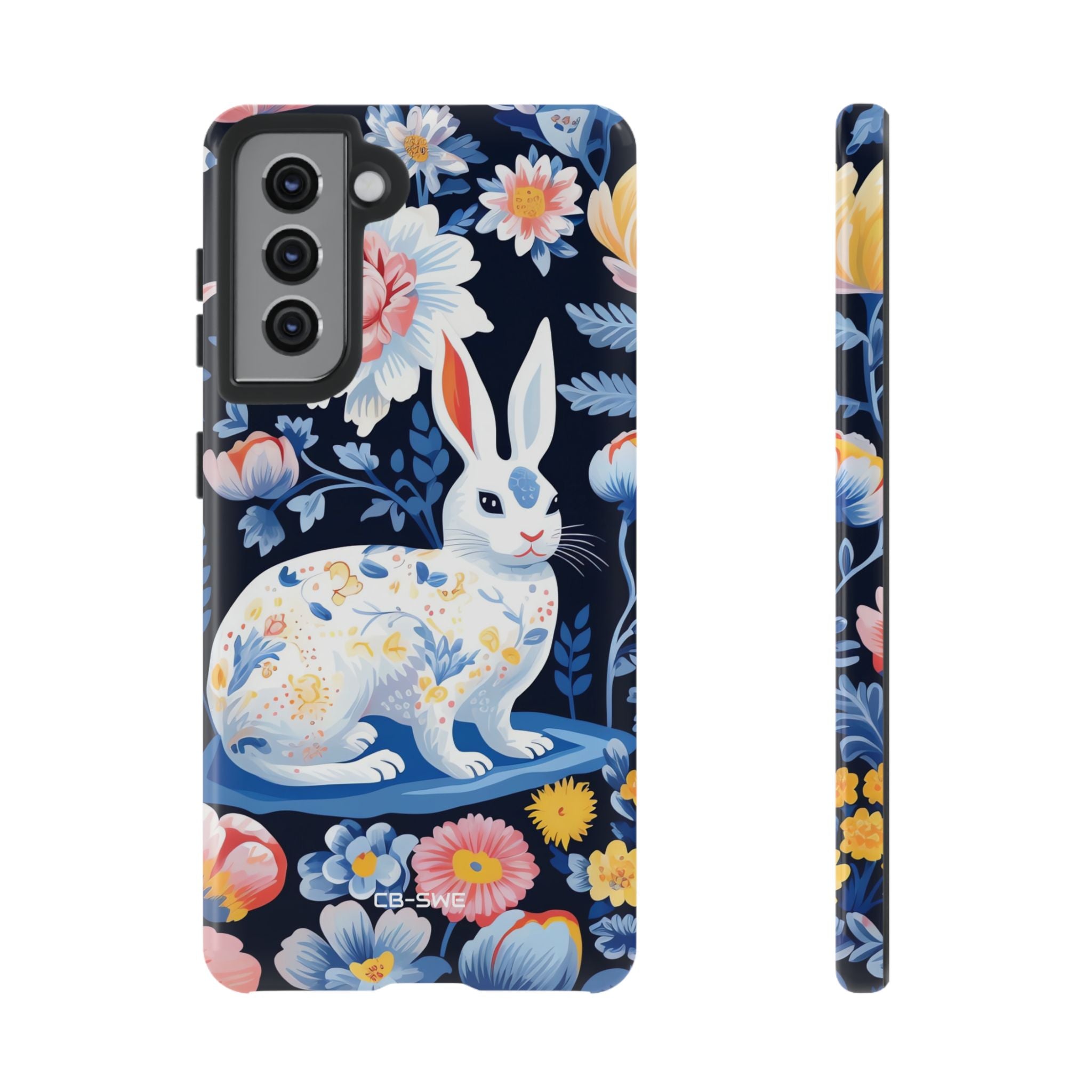 Floral Rabbit Dances - Samsung Case