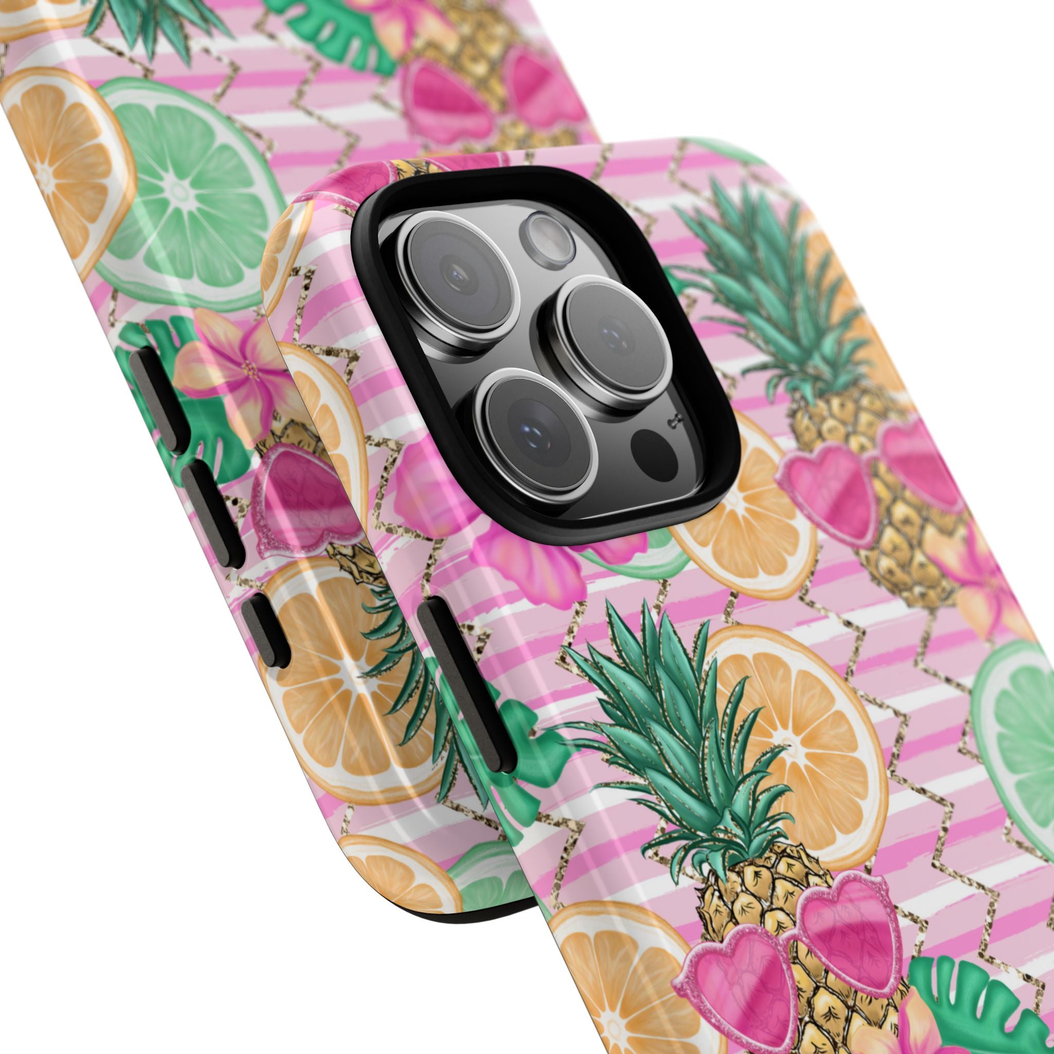 Tropical Fruits Dance - iPhone Case