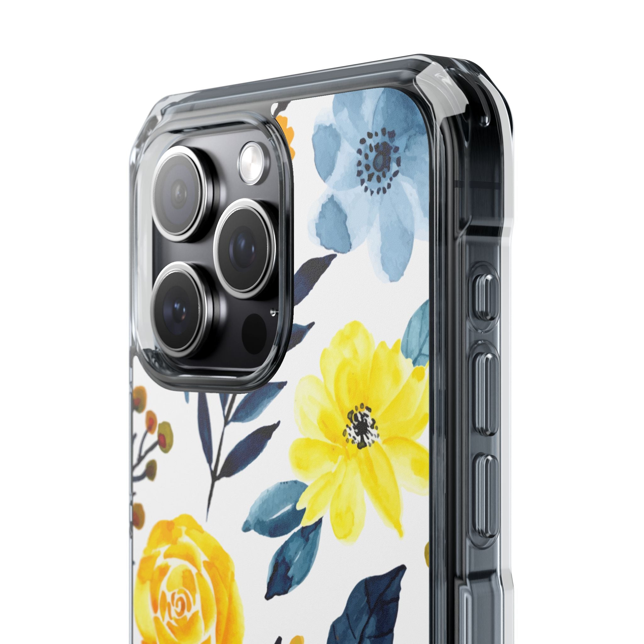 Golden Bloom iPhone 15 Pro Max Case - Impact