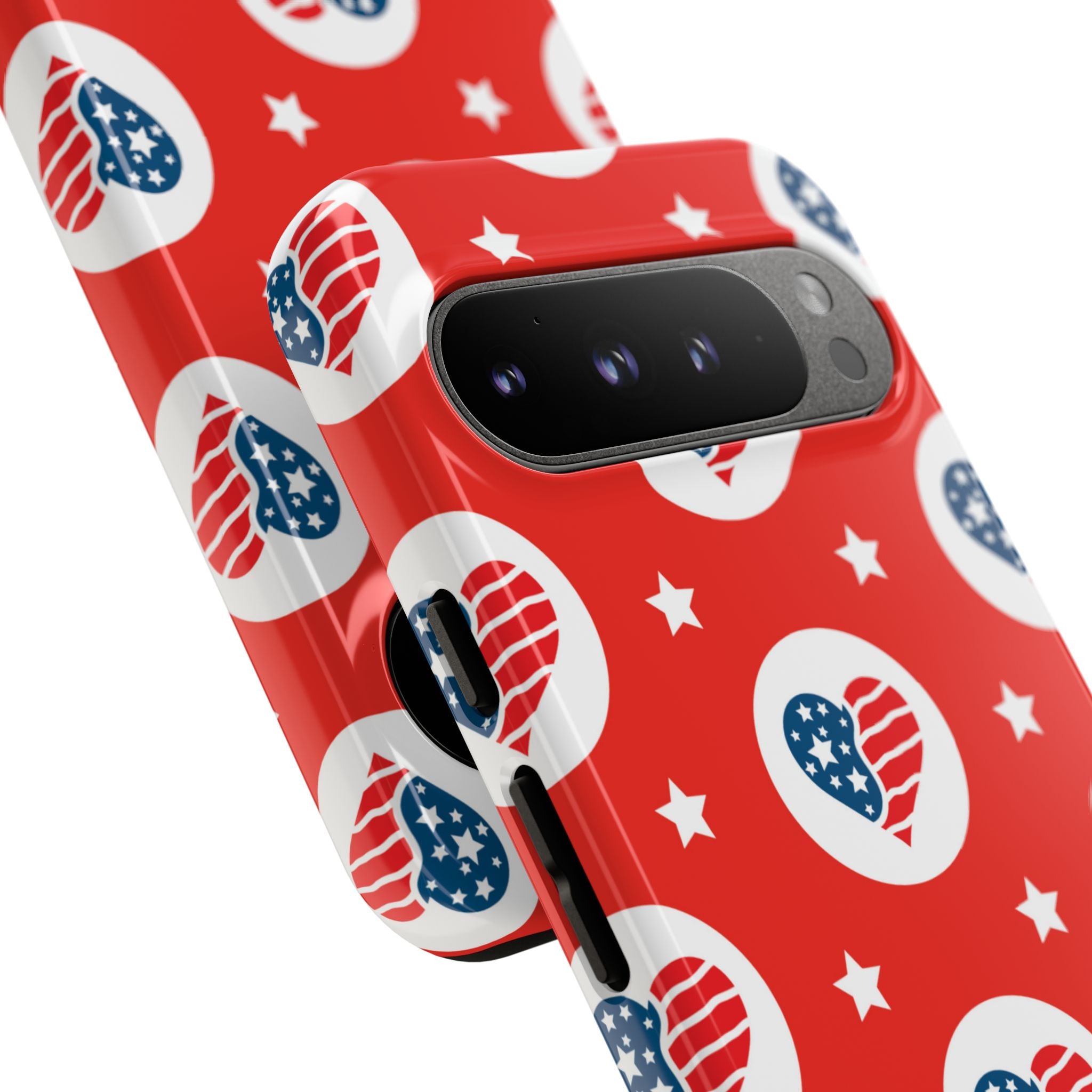 Hearts Celebrate Freedom - Google Pixel Case