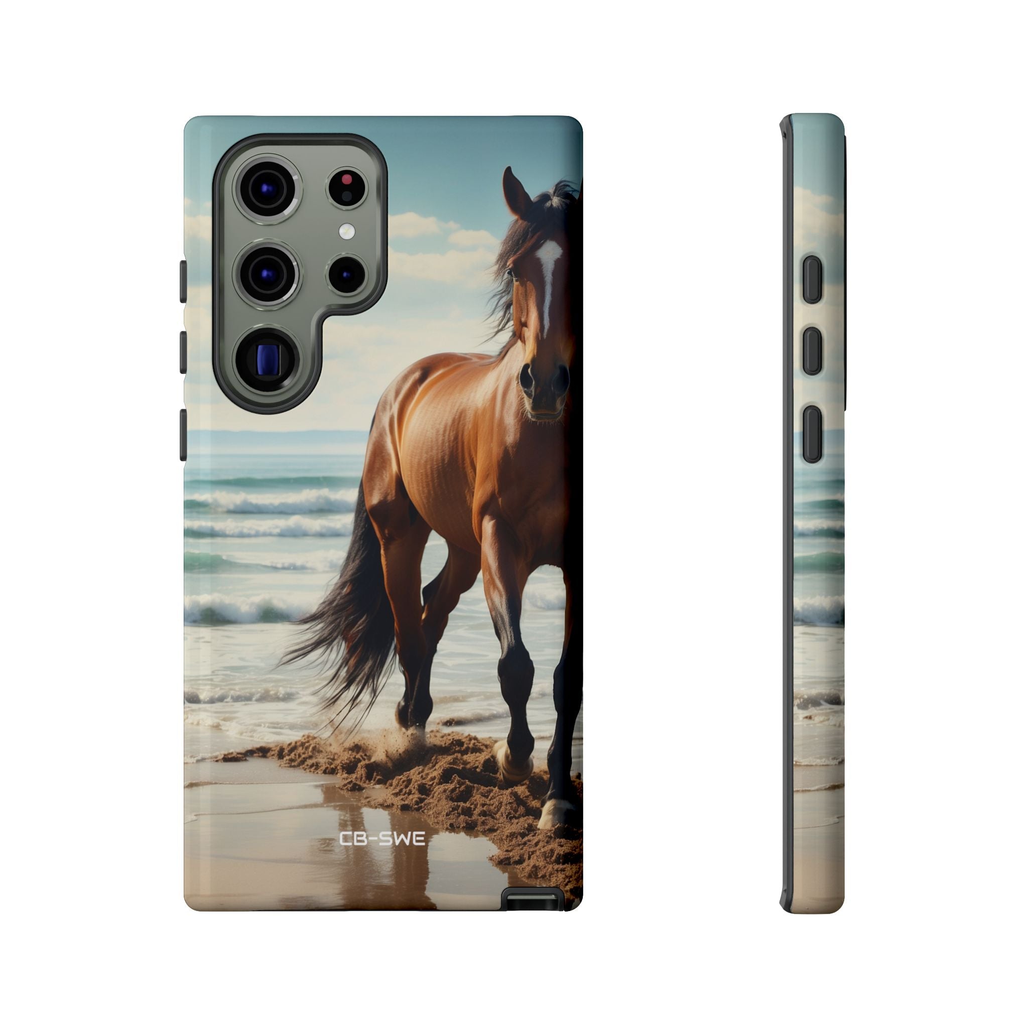 Horse Gallops Shoreline - Samsung Case
