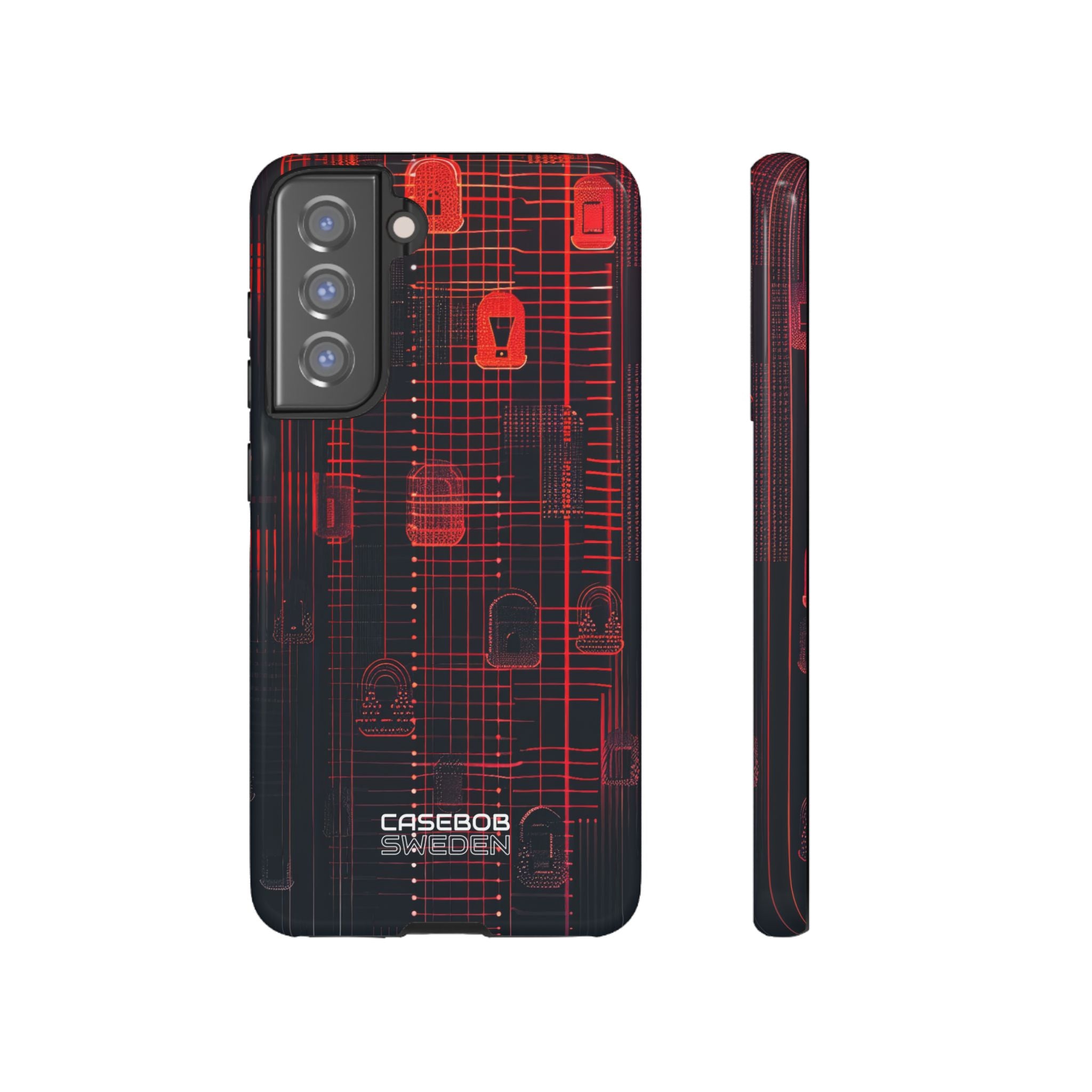 Cyber Locks Grid Samsung S21 - Tough