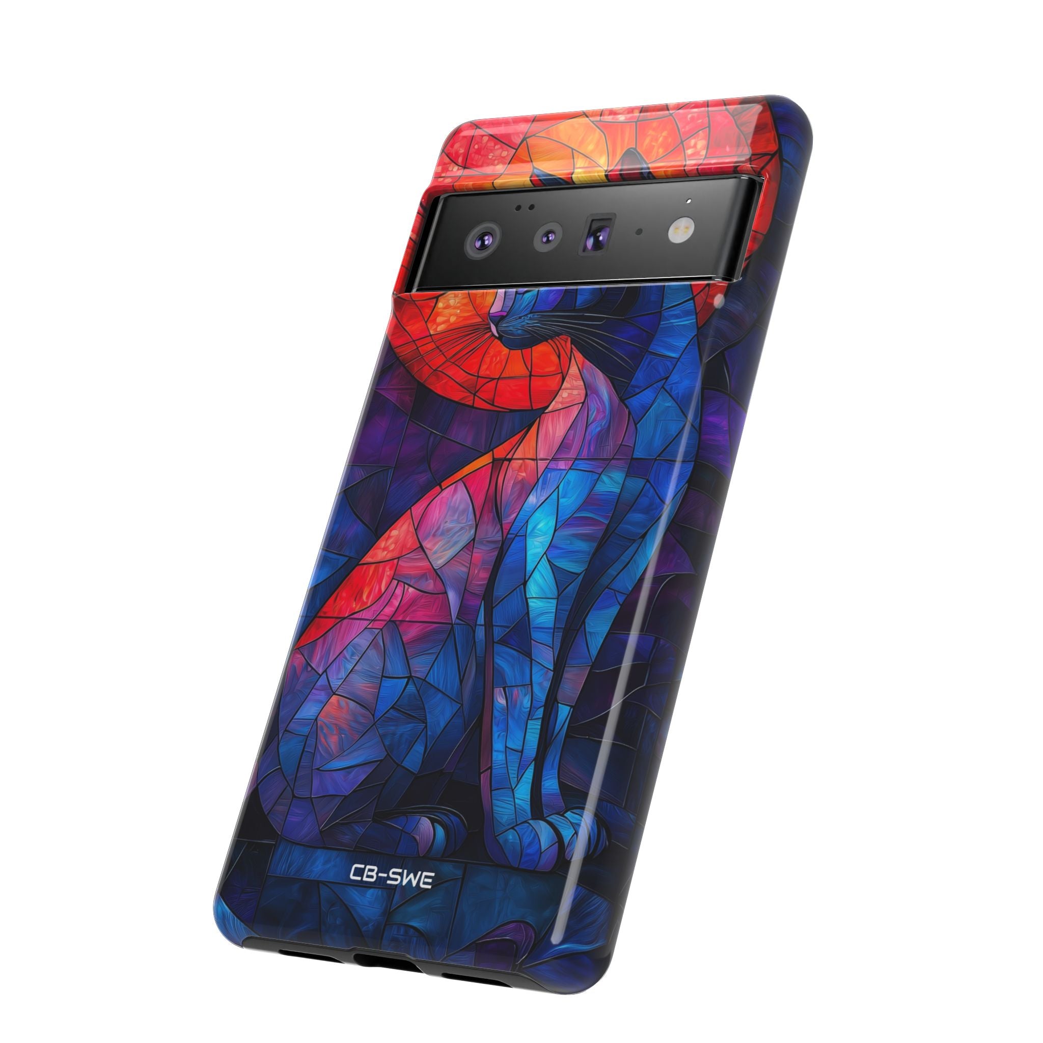 Cat Silhouettes Glow - Google Pixel Case