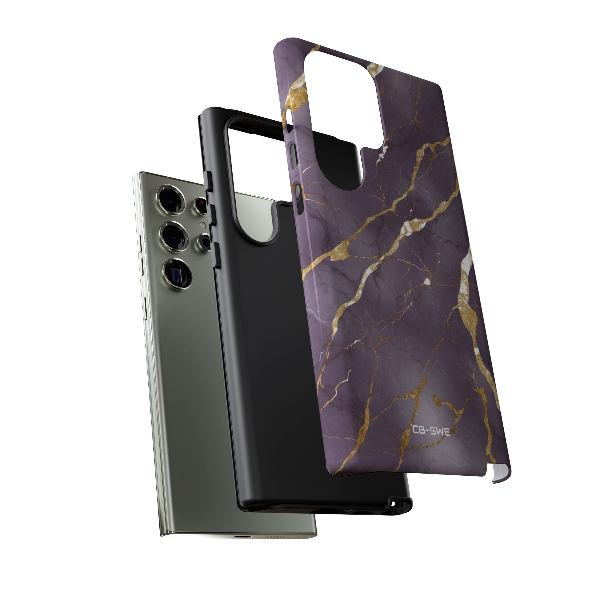 Golden Veins Flowing - Samsung Case