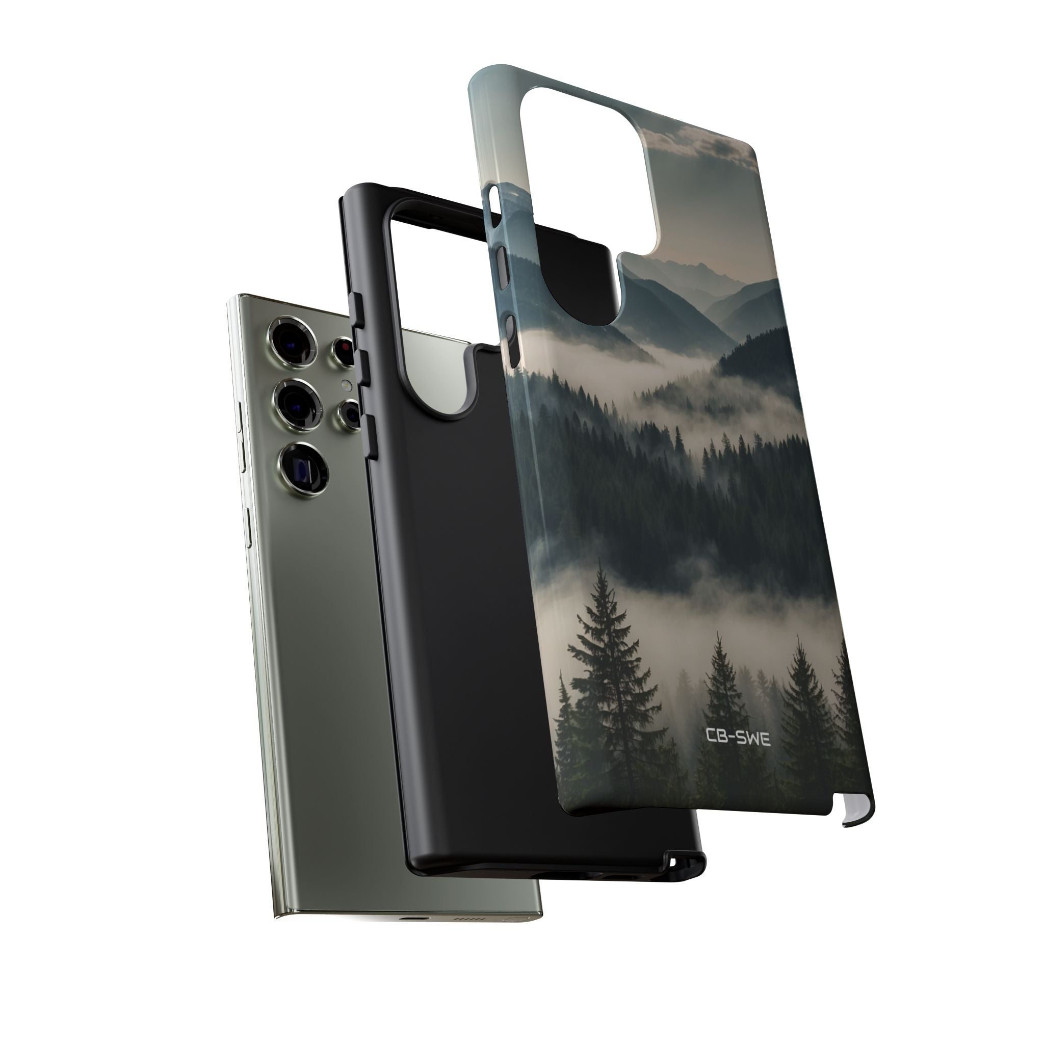 Misty Forest Embrace - Samsung Case