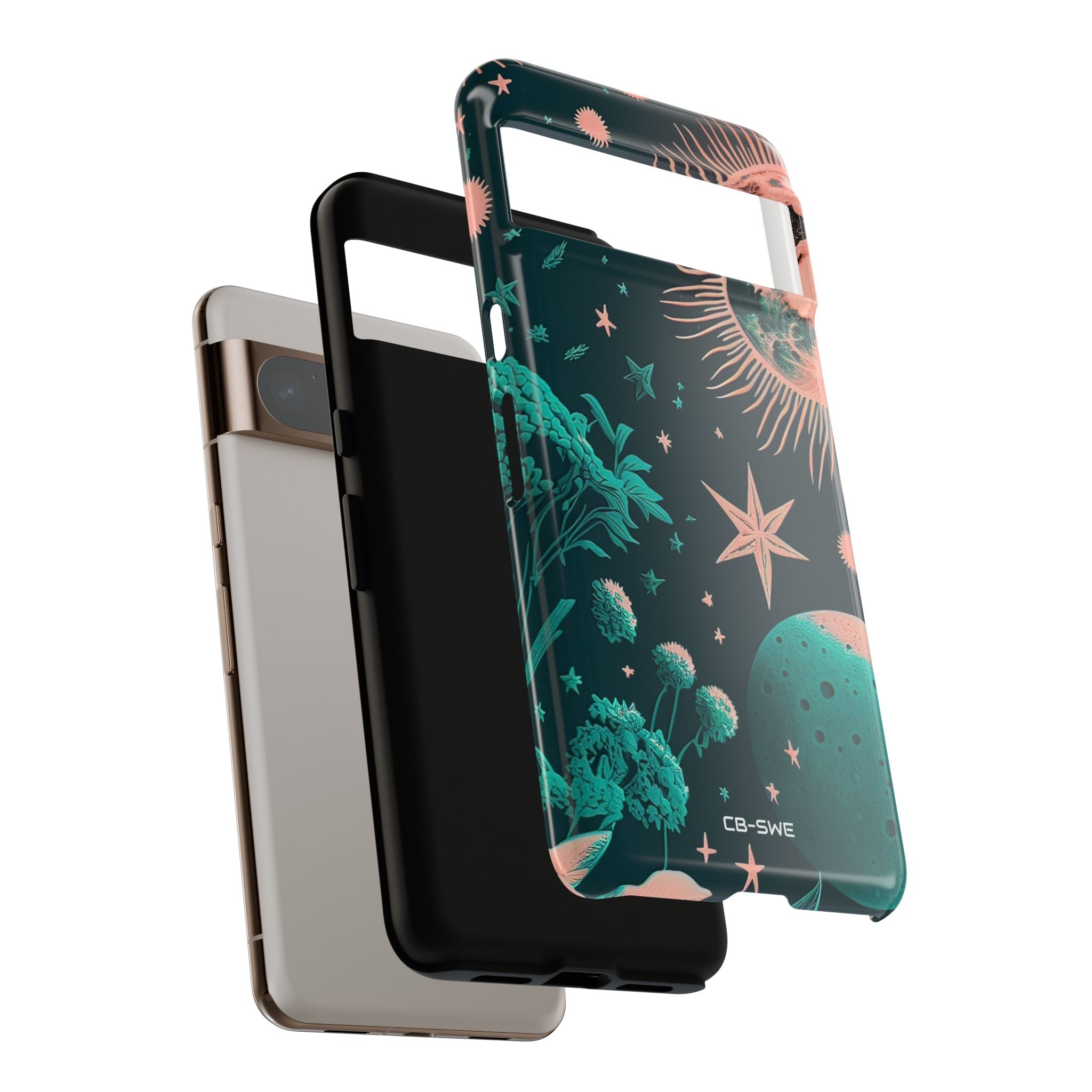 Celestial Botanical Night - Google Pixel Case