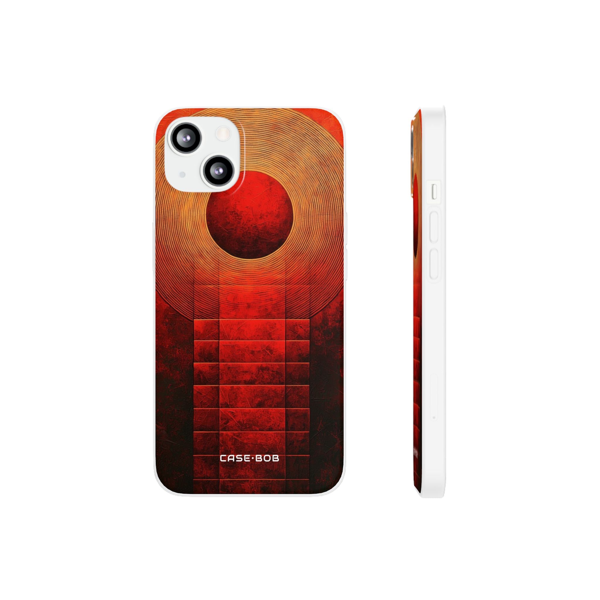 Crimson Orbit iPhone 13 - Soft
