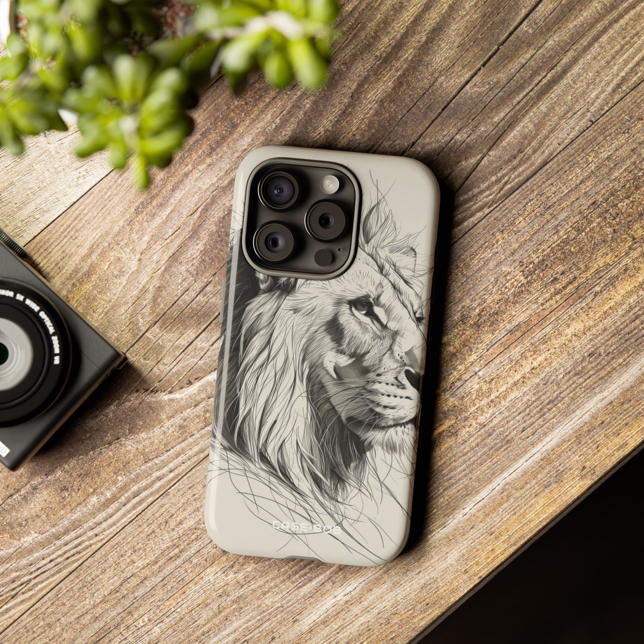 Lion Flow iPhone 15 Pro Case - Tough