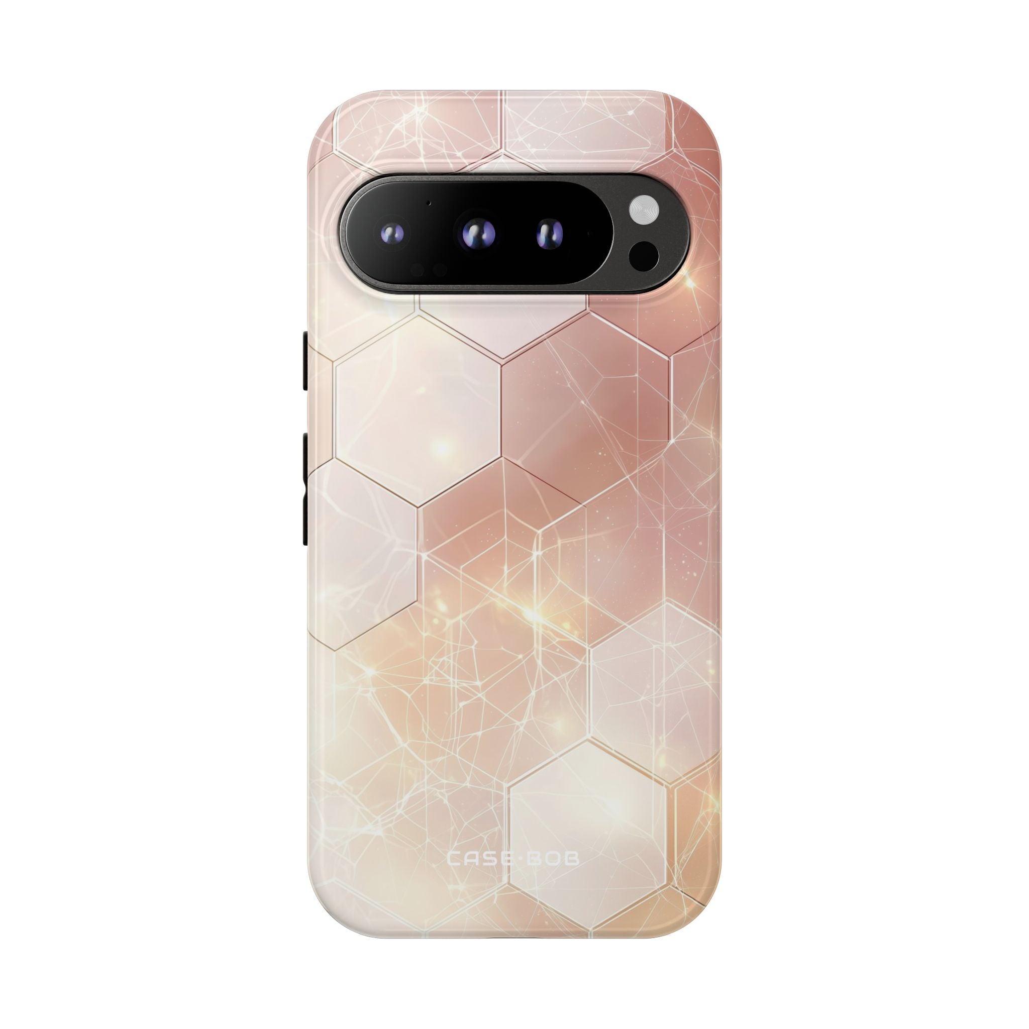 Honeycomb Glow Google Pixel 9 Pro Case - Tough