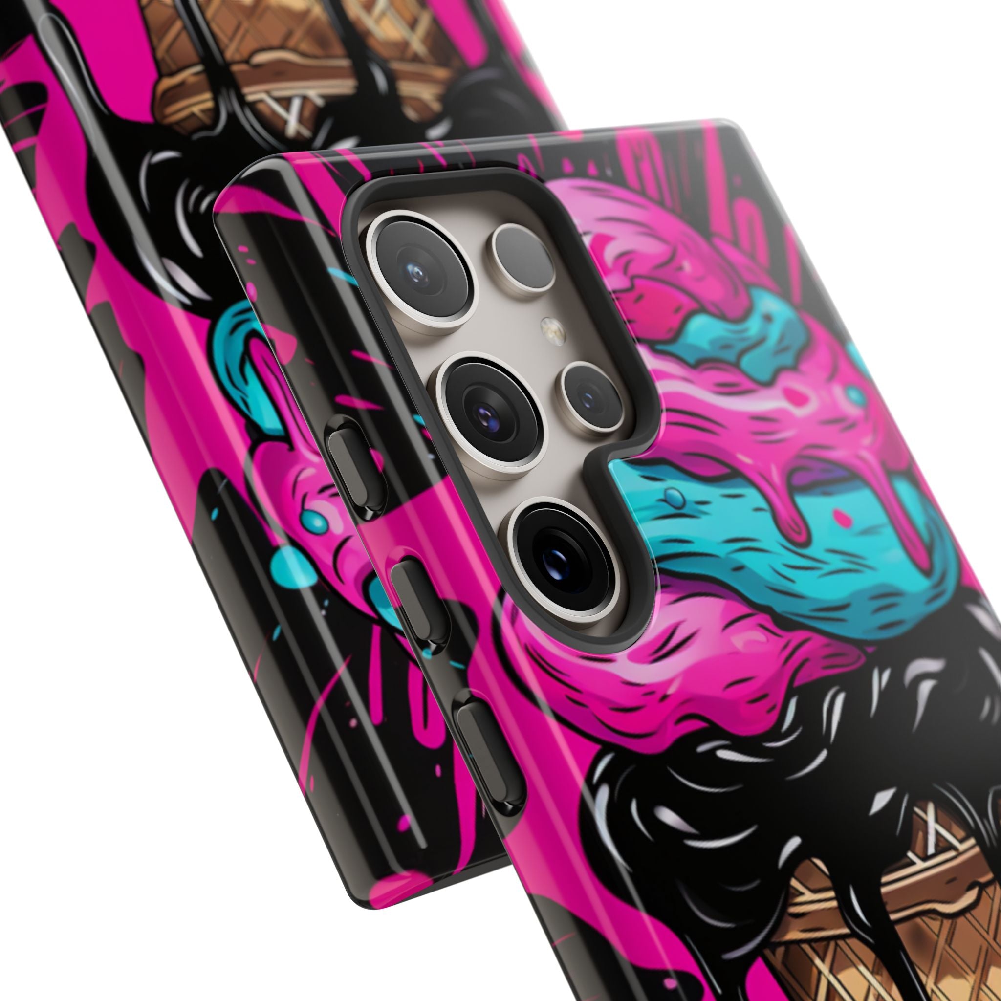 Neon Ice Cream Burst - Samsung Case