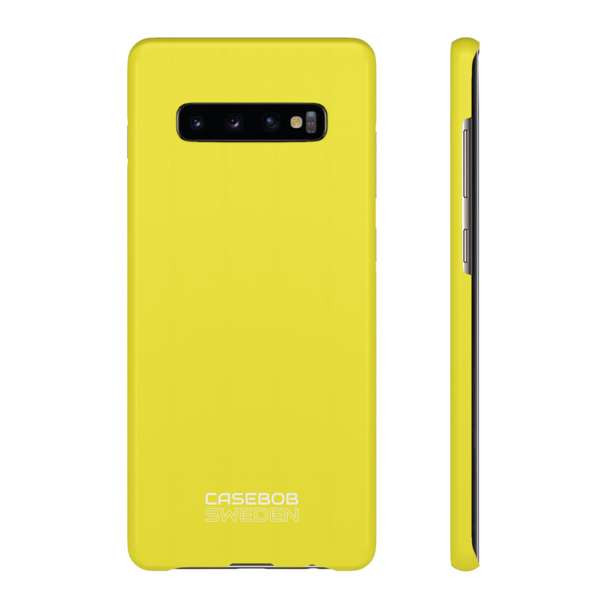Lemon Yellow Samsung S10 - Slim