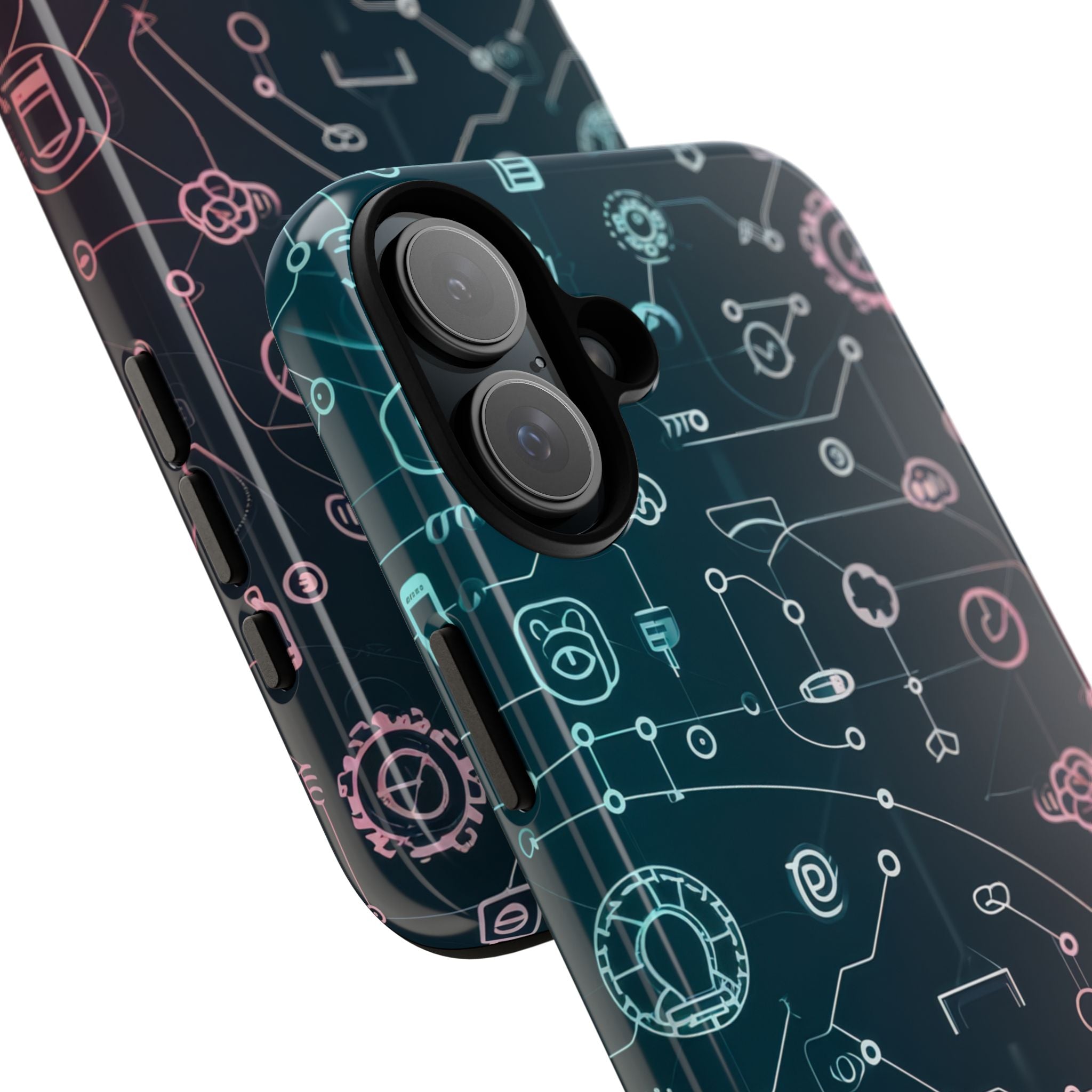 Digital Circuit Flow iPhone 16 - Tough
